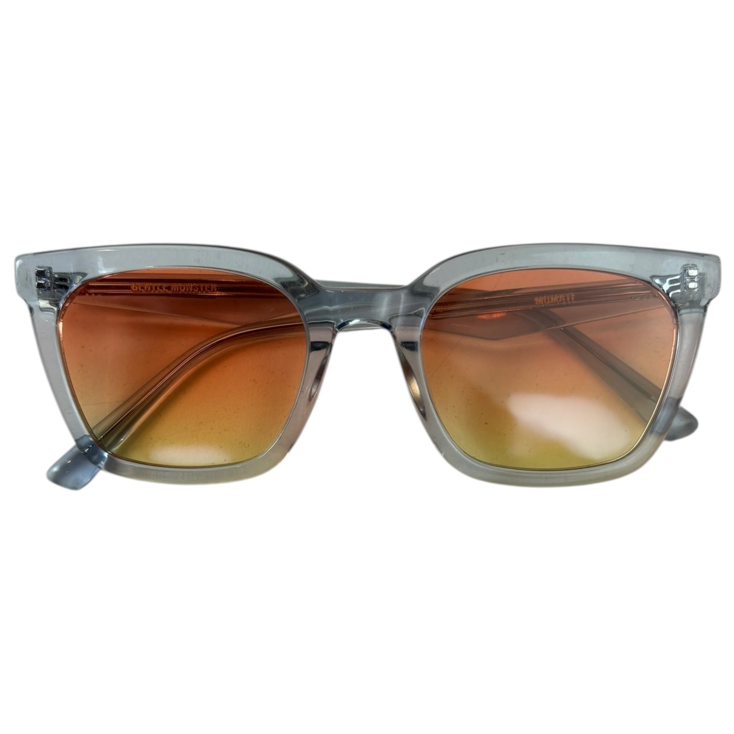 Gentle Monster Momati Gradient Sunglasses Orange/Blue