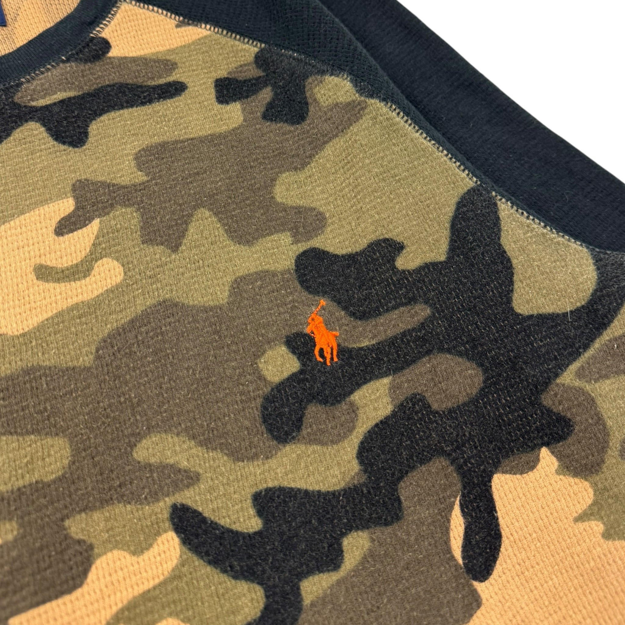 Polo Ralph Lauren Thermal Knit Camo/Black