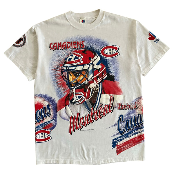 1993 Montreal Canadiens Bulletin Athletic AOP T-Shirt