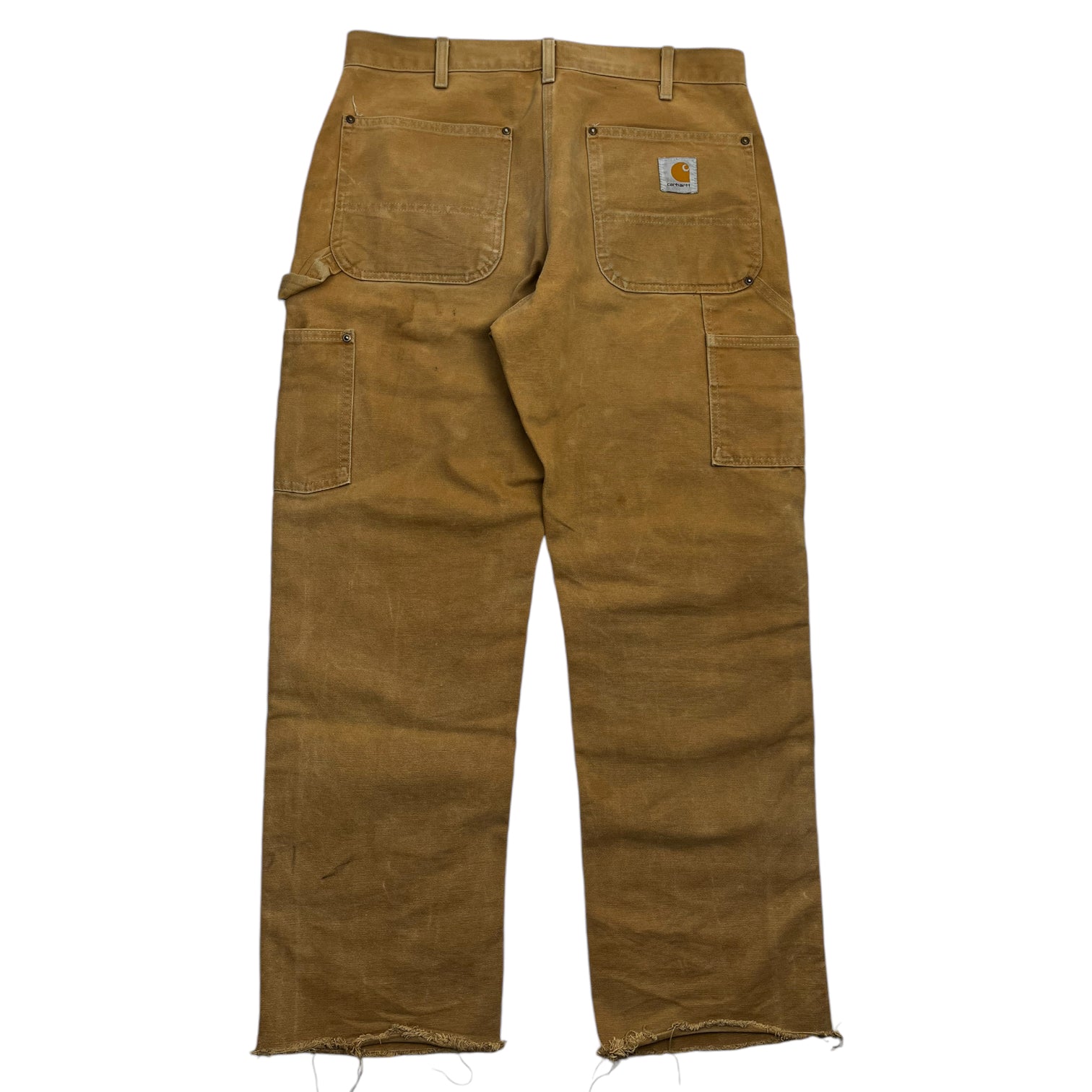 Carhartt Double Knees Paint Splatter Brown