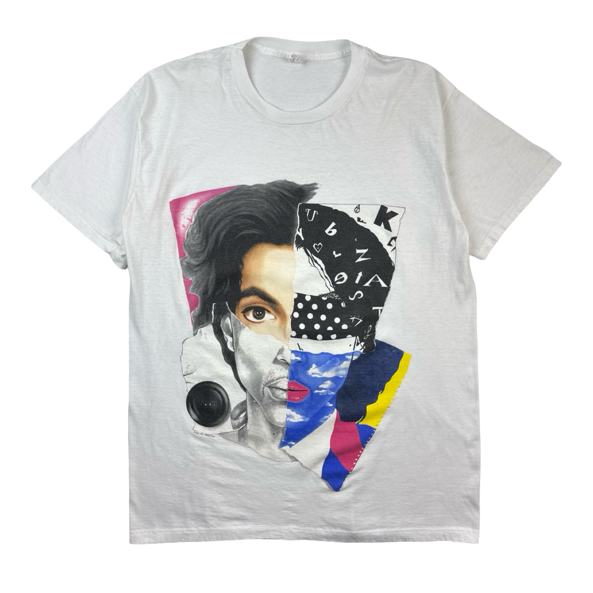 1988 Prince Lovesexy Pop R&B Band T-Shirt White