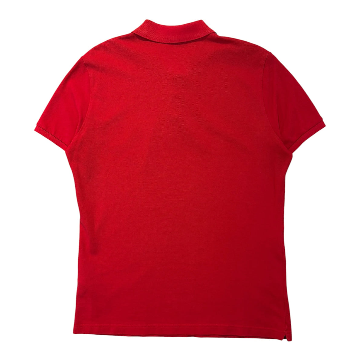 Moncler Cotton Piqué Shirt Red