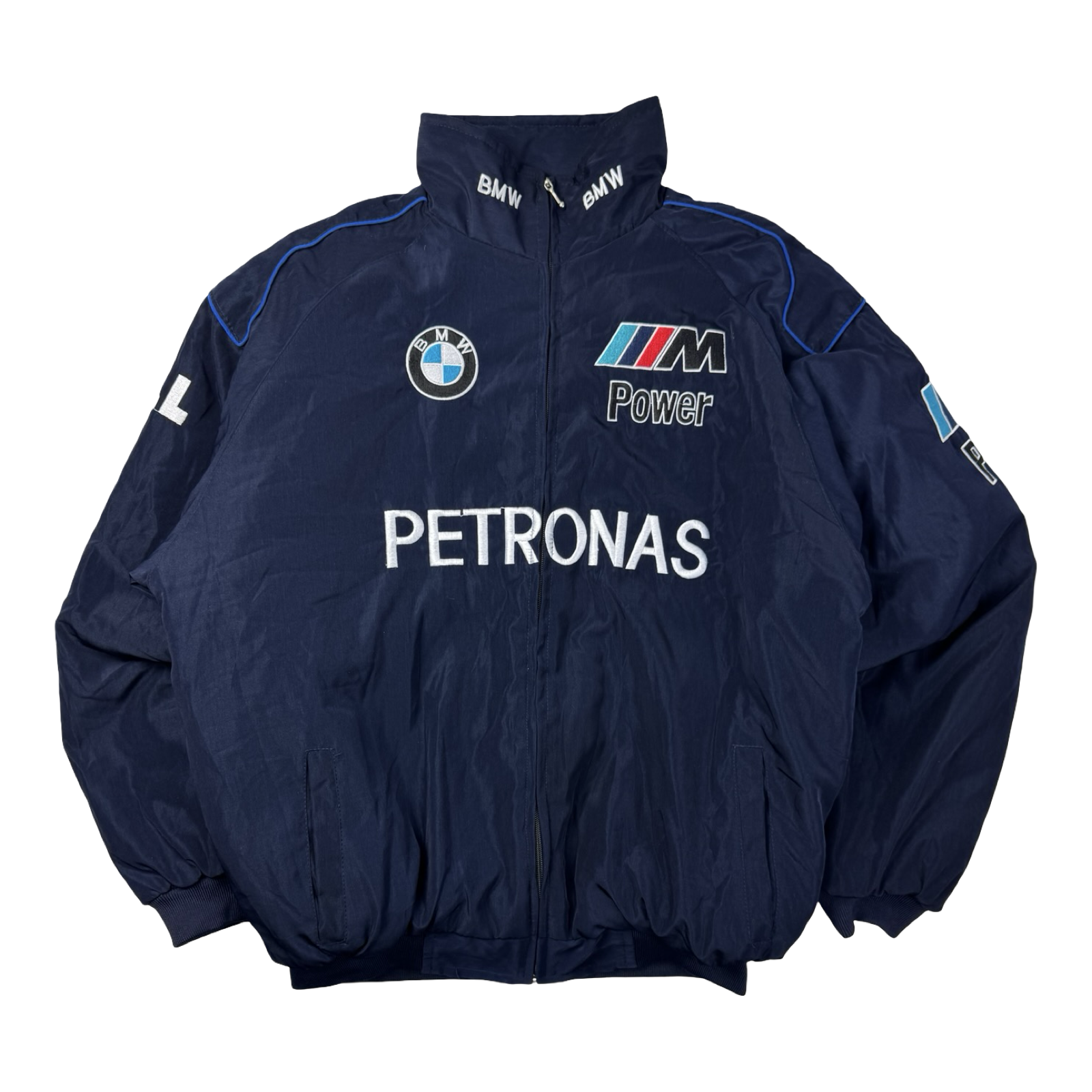 Vintage BMW Petronas Lightweight NASCAR Jacket