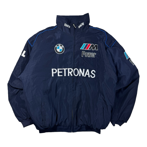 Vintage BMW Petronas Lightweight NASCAR Jacket