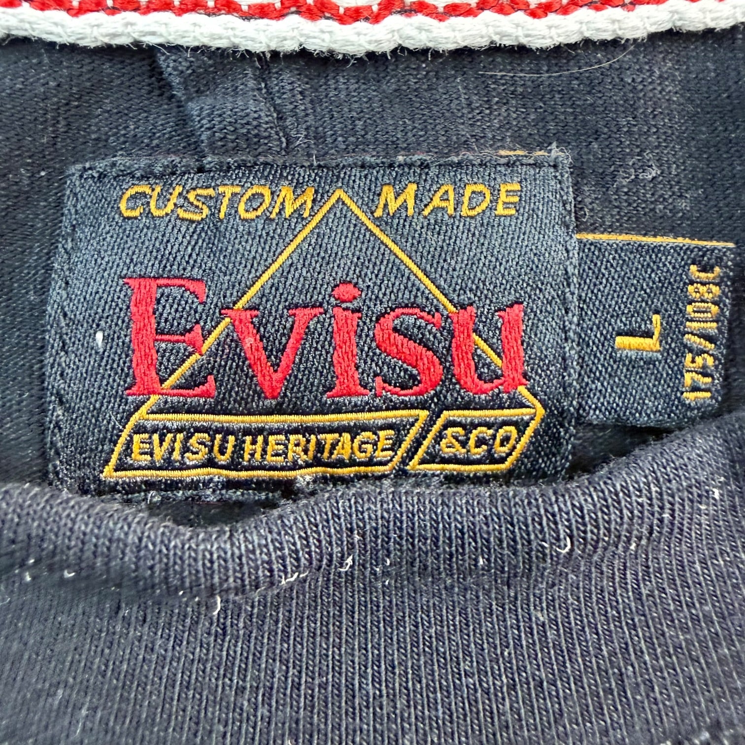 Evisu Deity Of Denim Tee Black