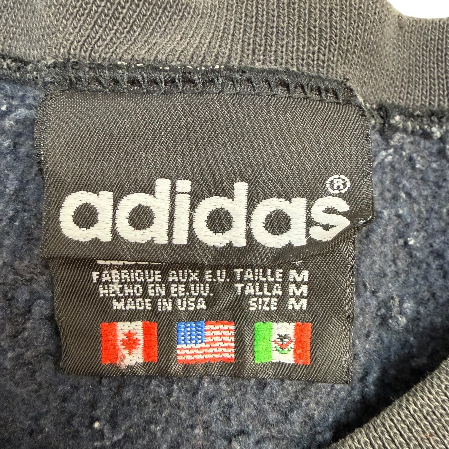 Vintage Adidas Crewneck Grey