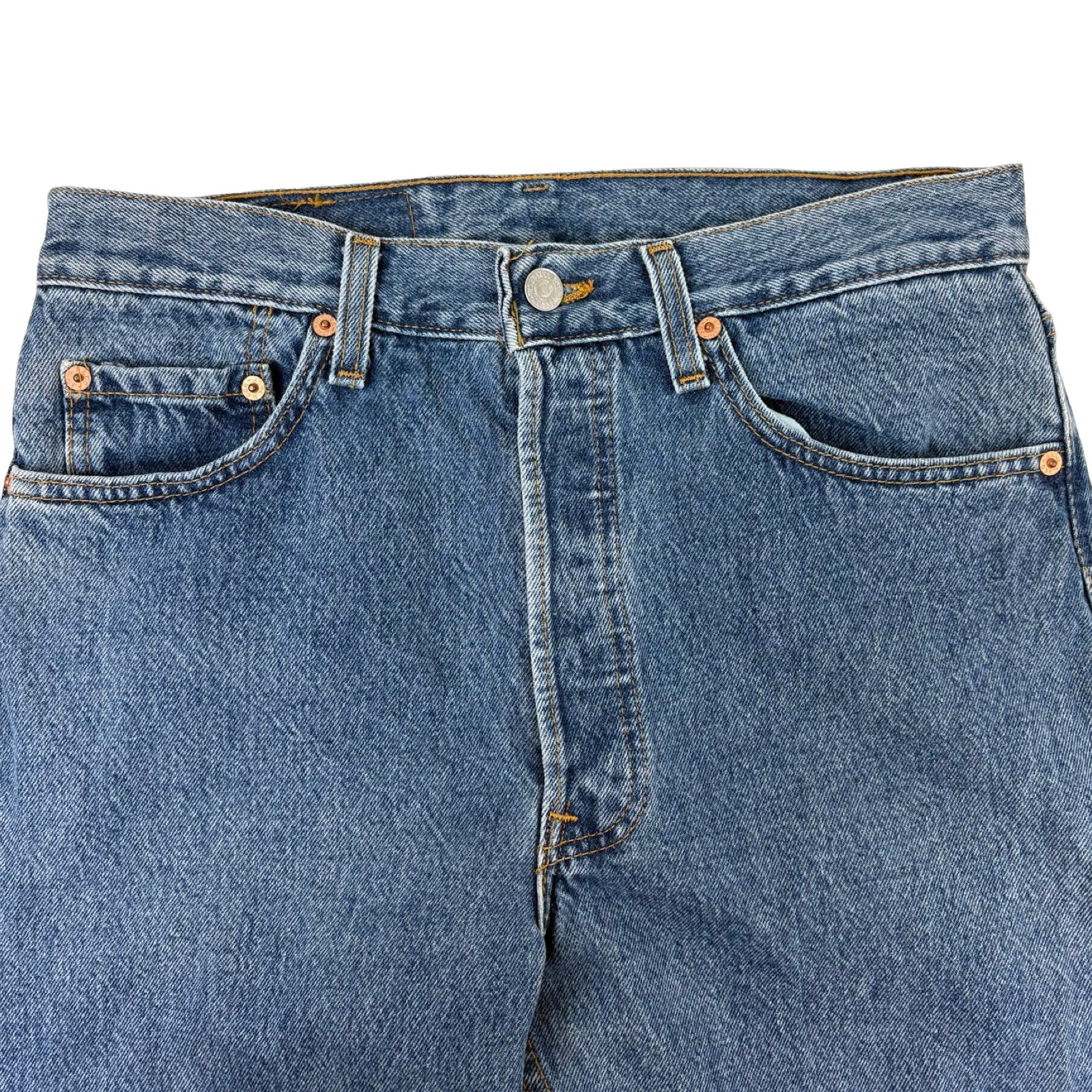 Vintage Levi’s 501 Straight Cut Dark Wash Denim