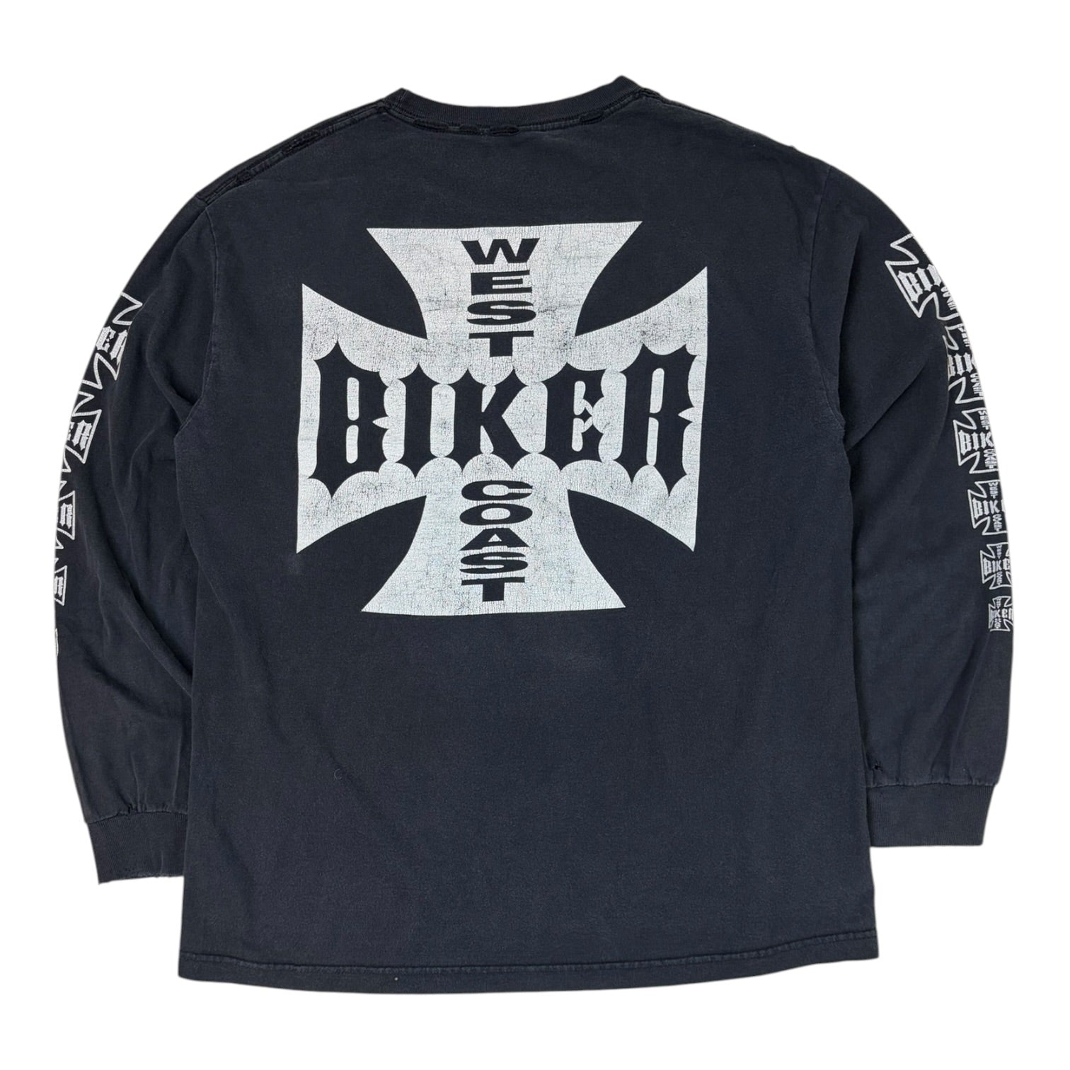 Vintage West Coast Longsleeve Faded Black
