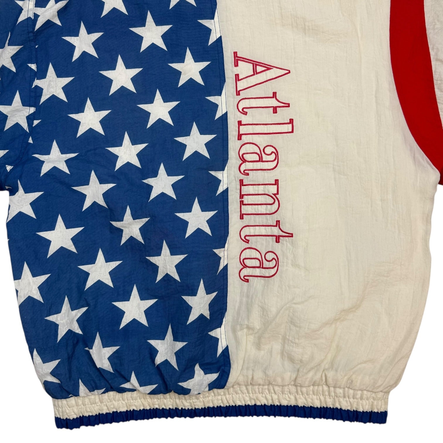 1996 Starter Atlanta Olympics USA Jacket Red/White/Blue