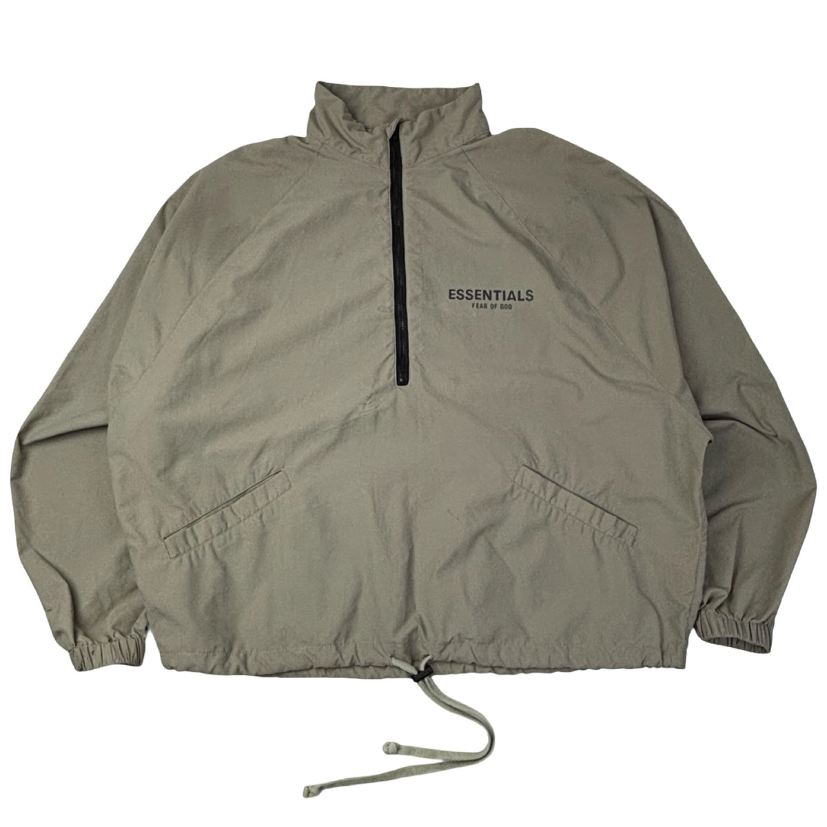 Fear of God Essentials Half-Zip Track Jacket Beige