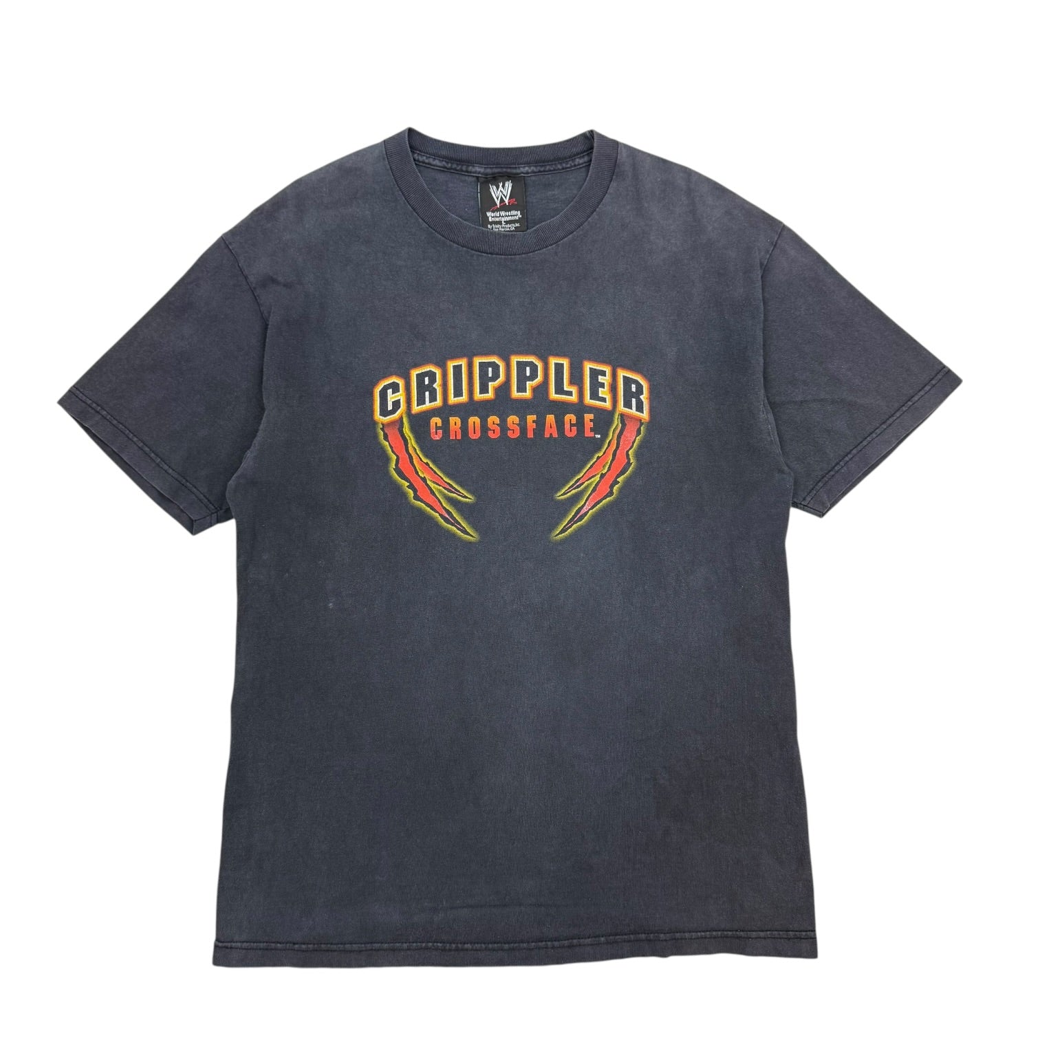 2004 WWE Chris Benoit Crippler Crossface Tee Black