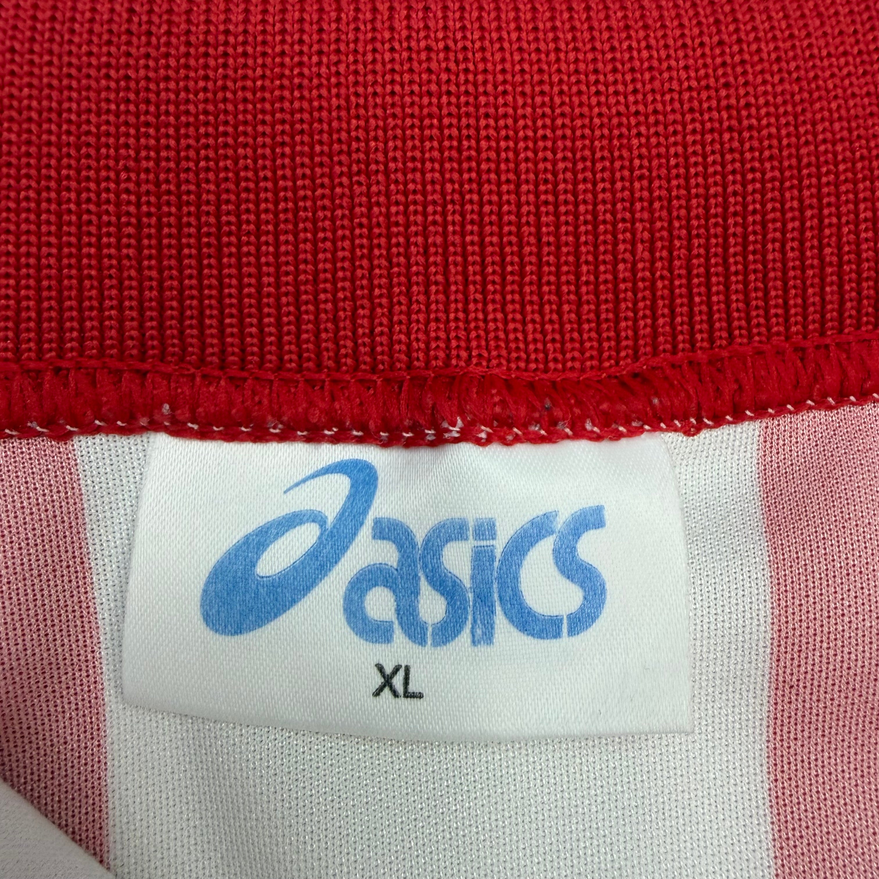 Vintage Asics 1993-94 Stoke City Home Jersey Red/White