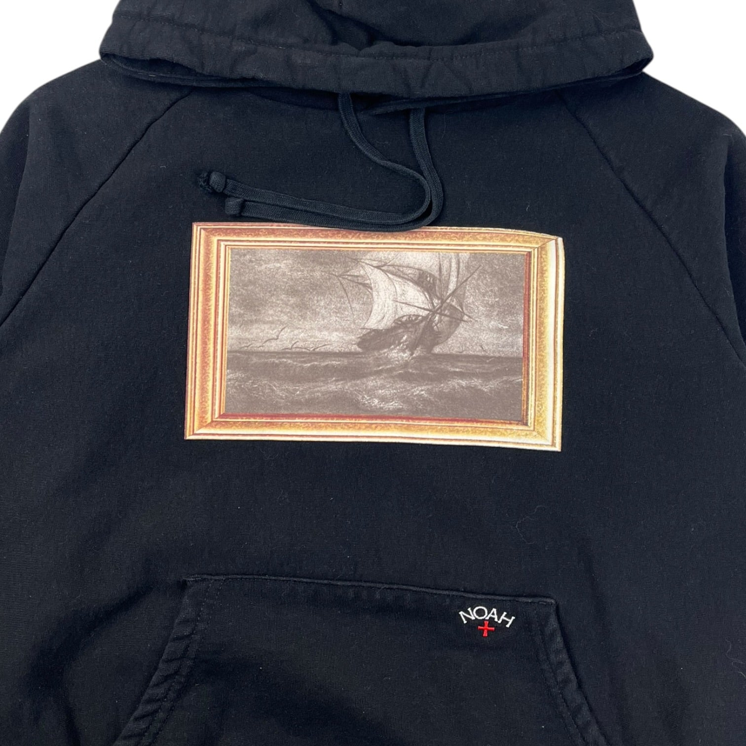 Noah x The Cure Portrait Hoodie Black