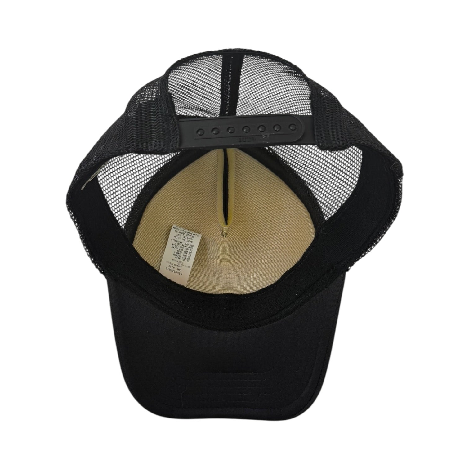 Kapital Kountry Love & Peace and Beethoven Trucker Hat Black