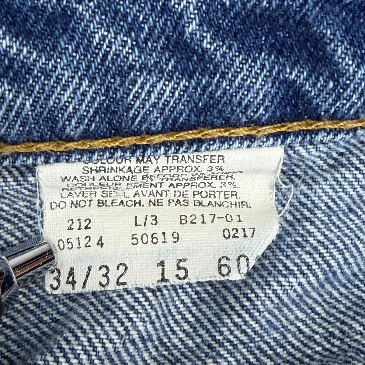 Vintage Levi’s Orange Tab Jeans Blue