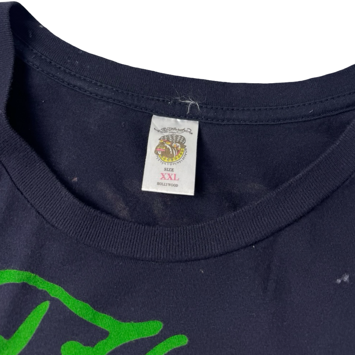 Vintage Y2K Ed Hardy Live to Ride Dead or Alive Rhinestone T-Shirt