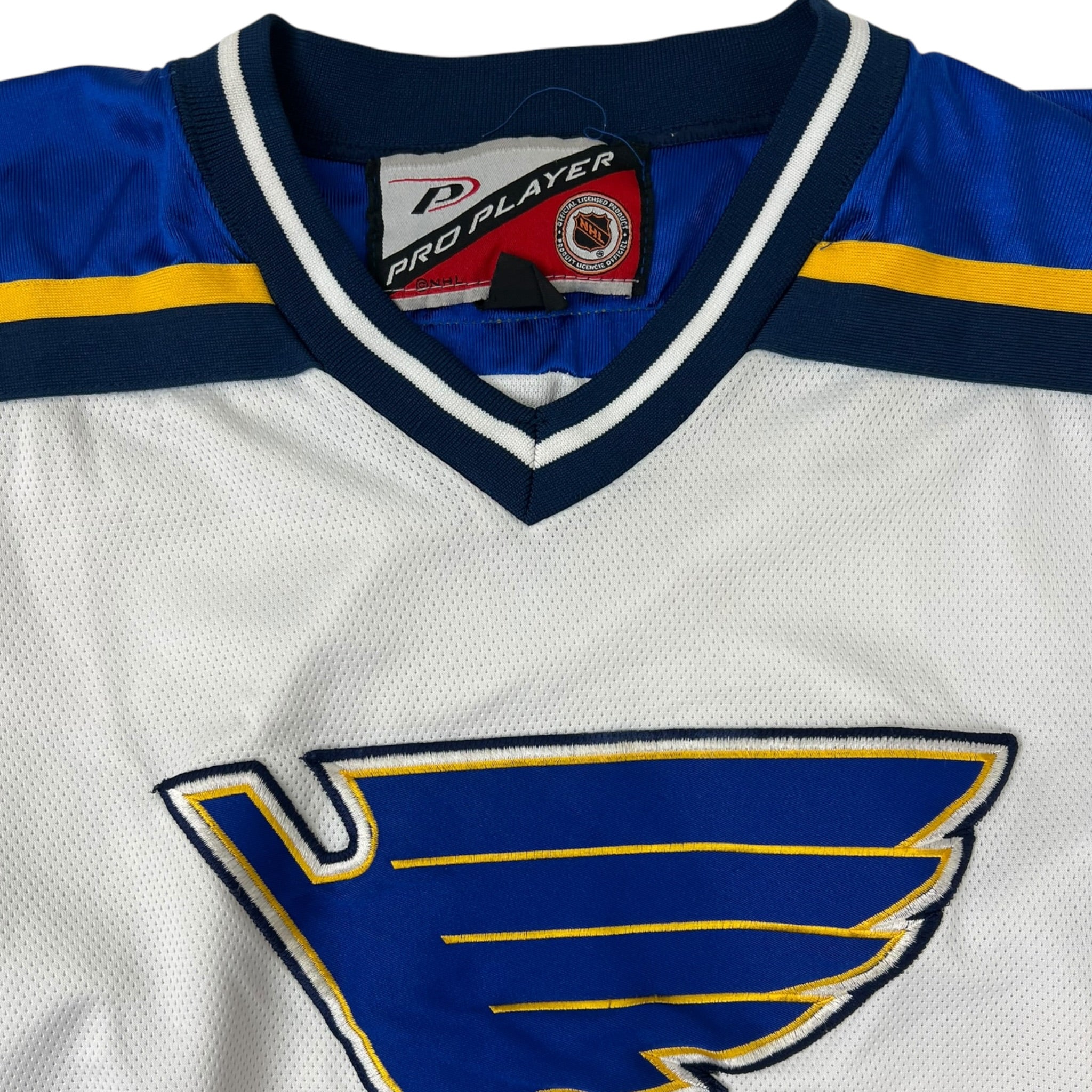 1990 Vintage Pro Player St. Louis Blues NHL Jersey White Away