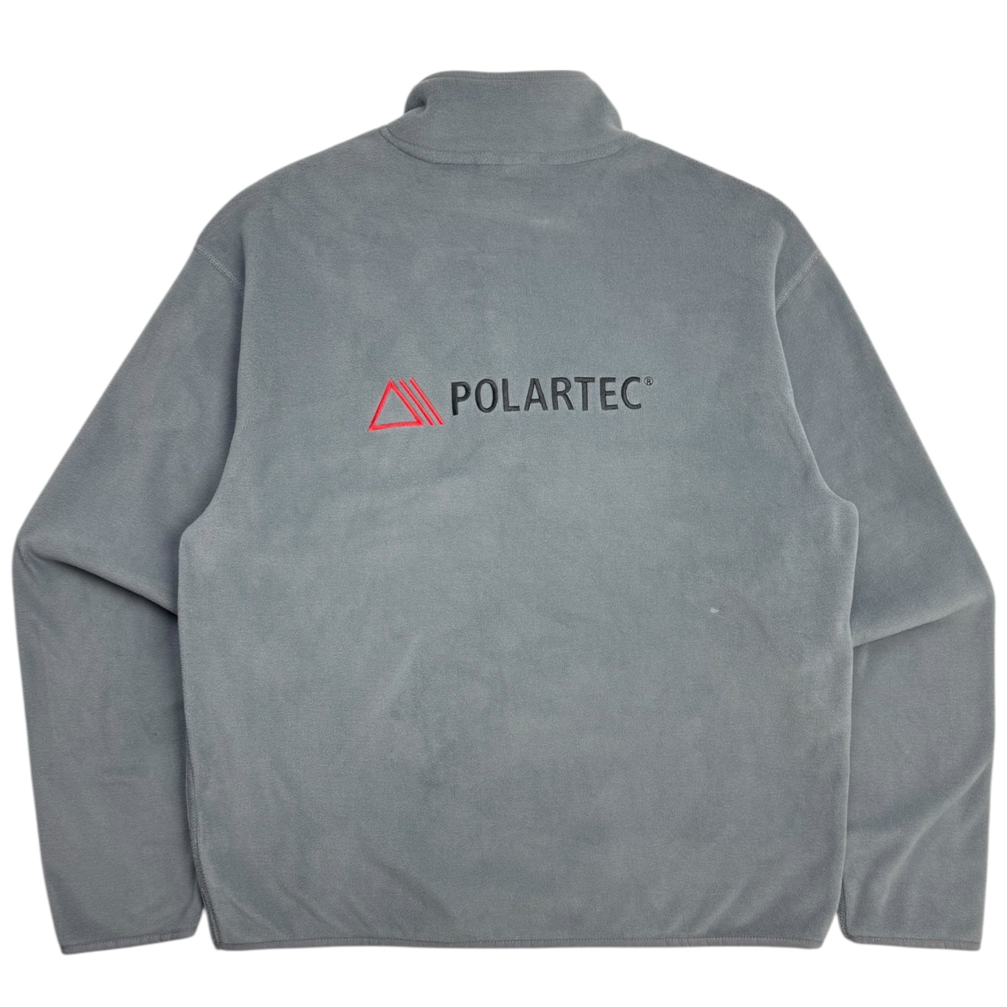 OVO Polartec Thermal Pro Microfleece Mock Neck Light Grey