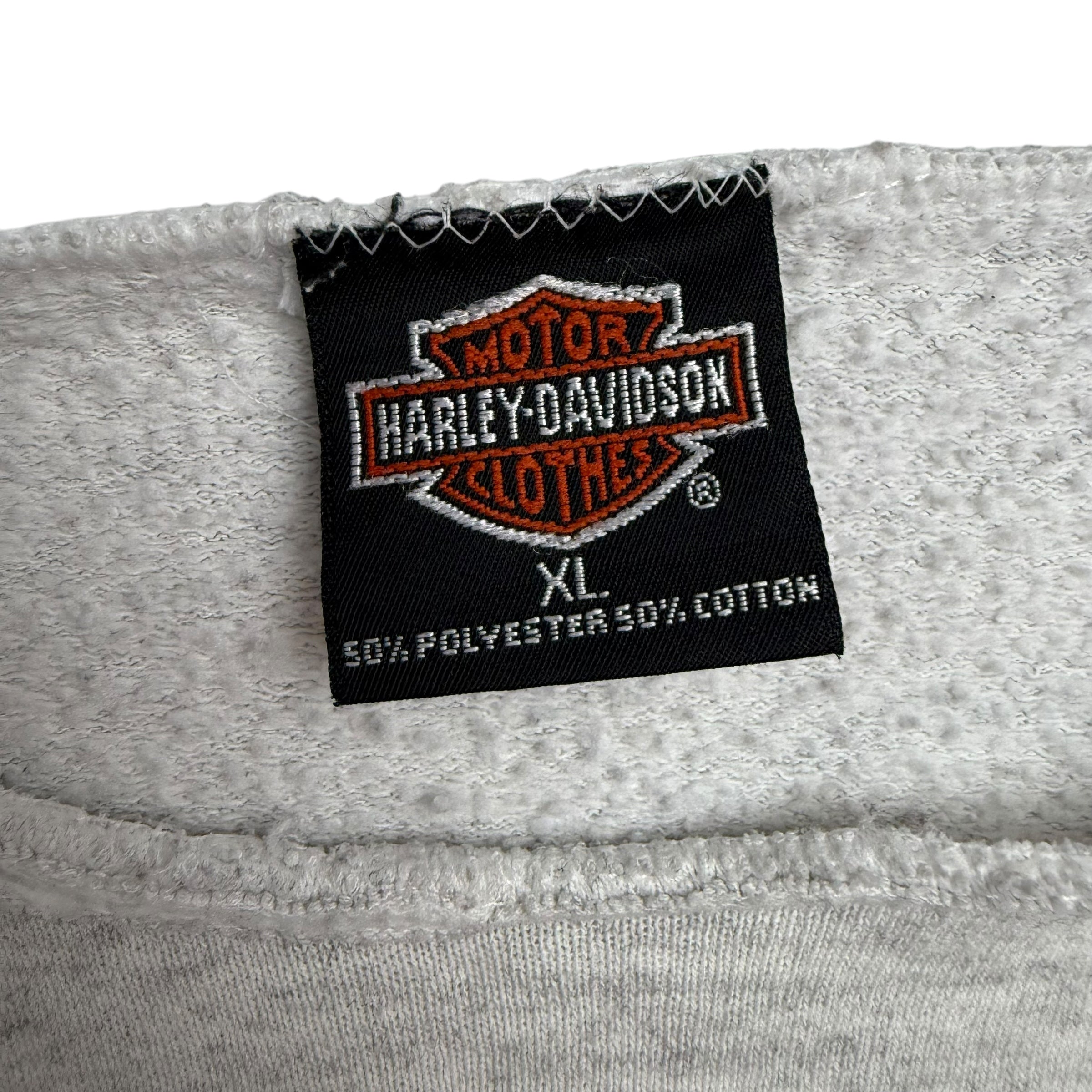 1996 Harley Davidson Daytona Bike Week Crewneck Grey