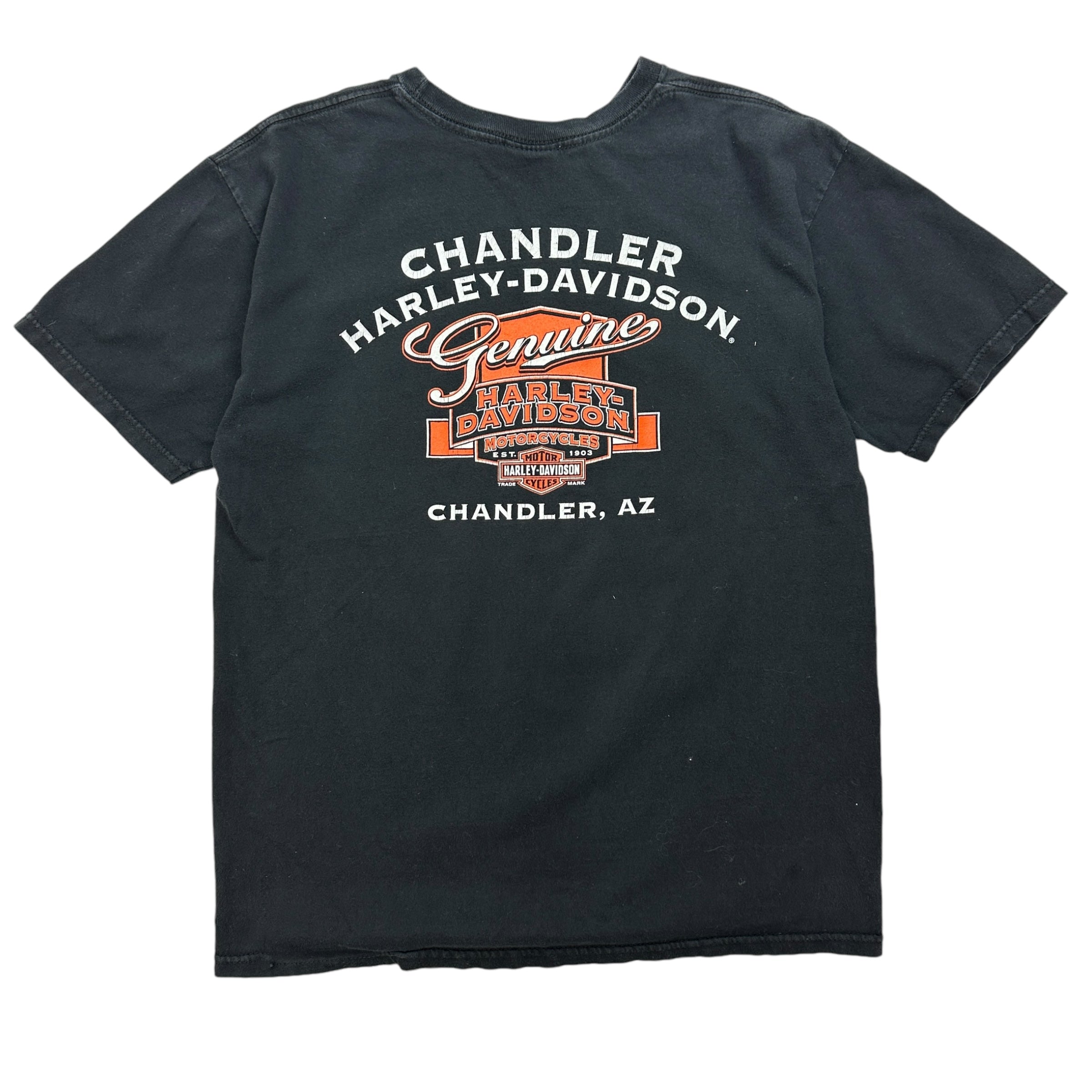 Vintage Harley Davidson Chandler Arizona Tee Black