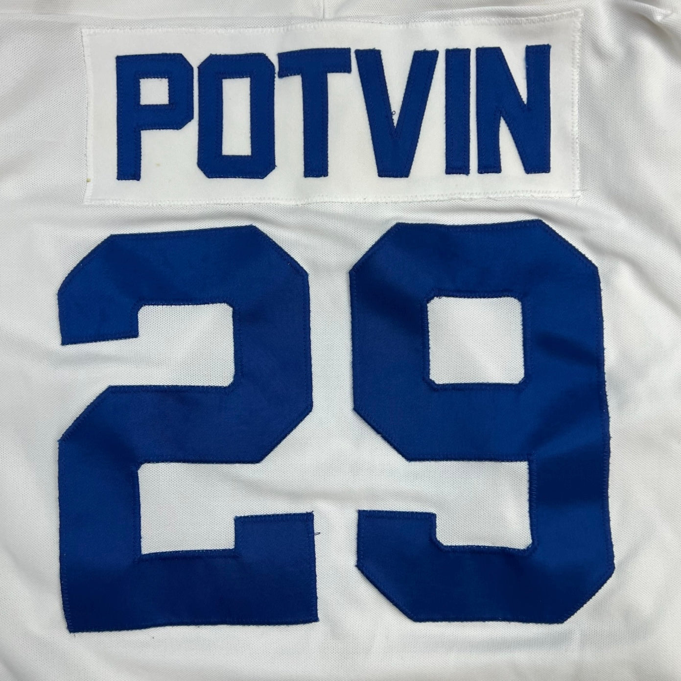 Vintage Toronto Maple Leafs Felix Potvin Maska Away Jersey