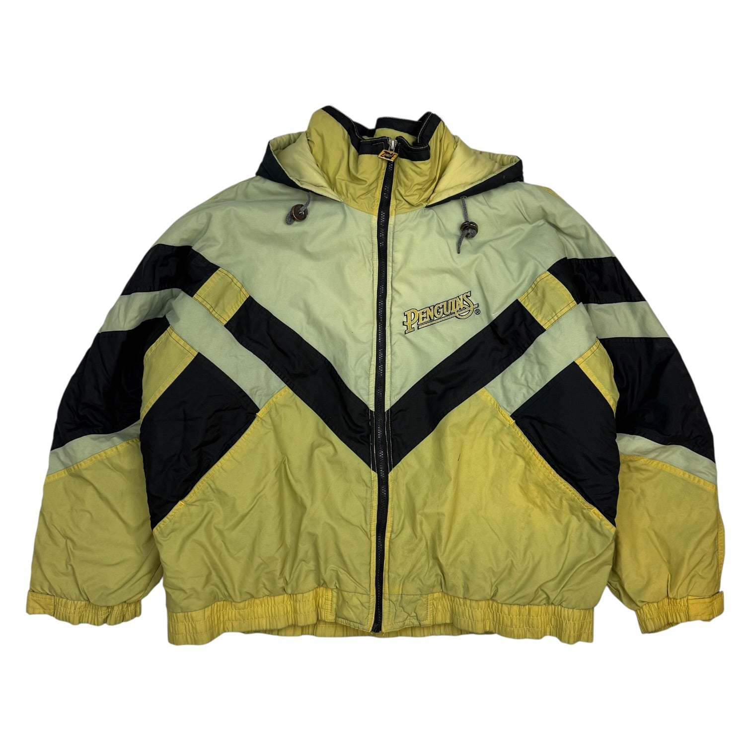 Vintage Pittsburgh Penguins Jacket Yellow/Black