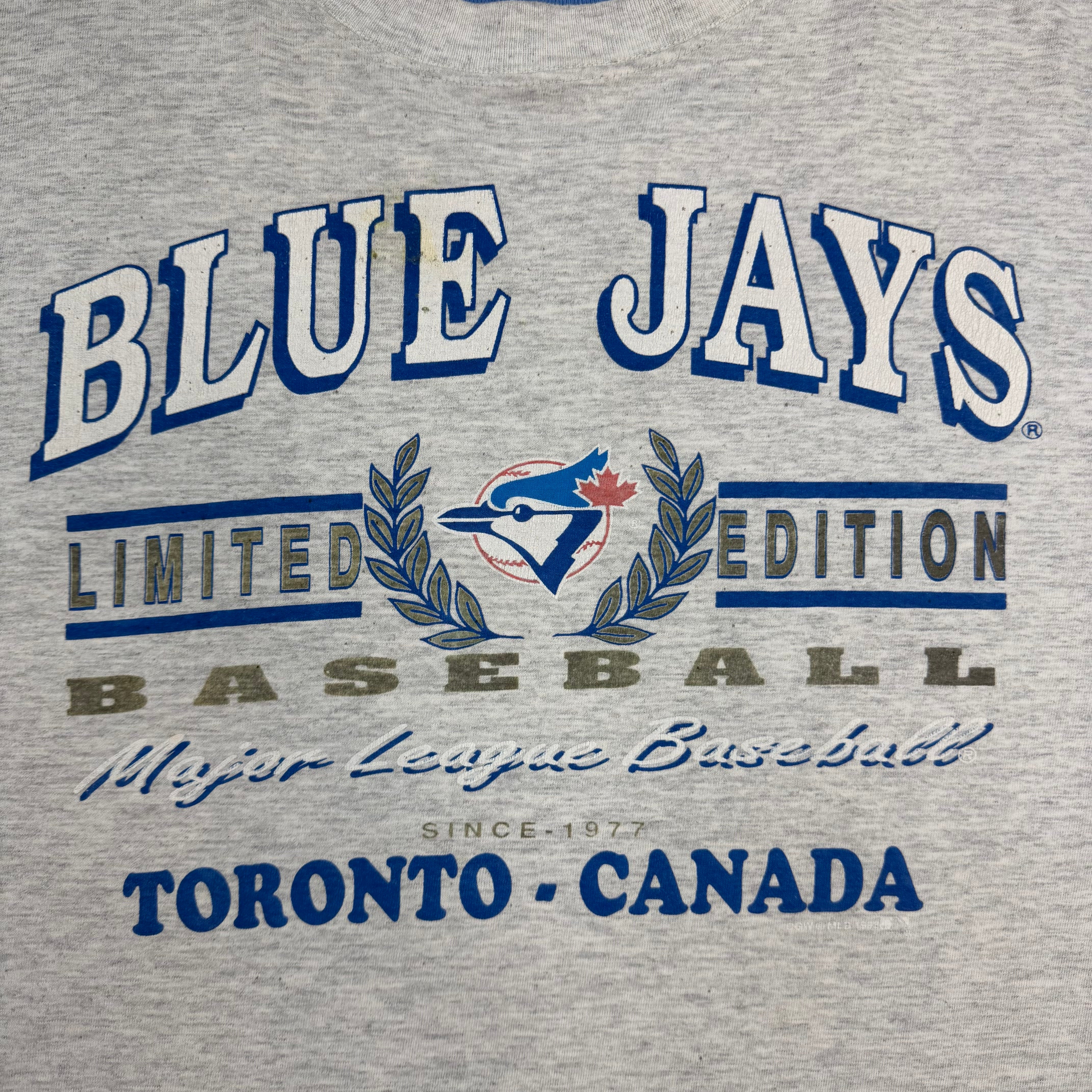 Vintage Toronto Blue Jays Double Layer Shirt Grey