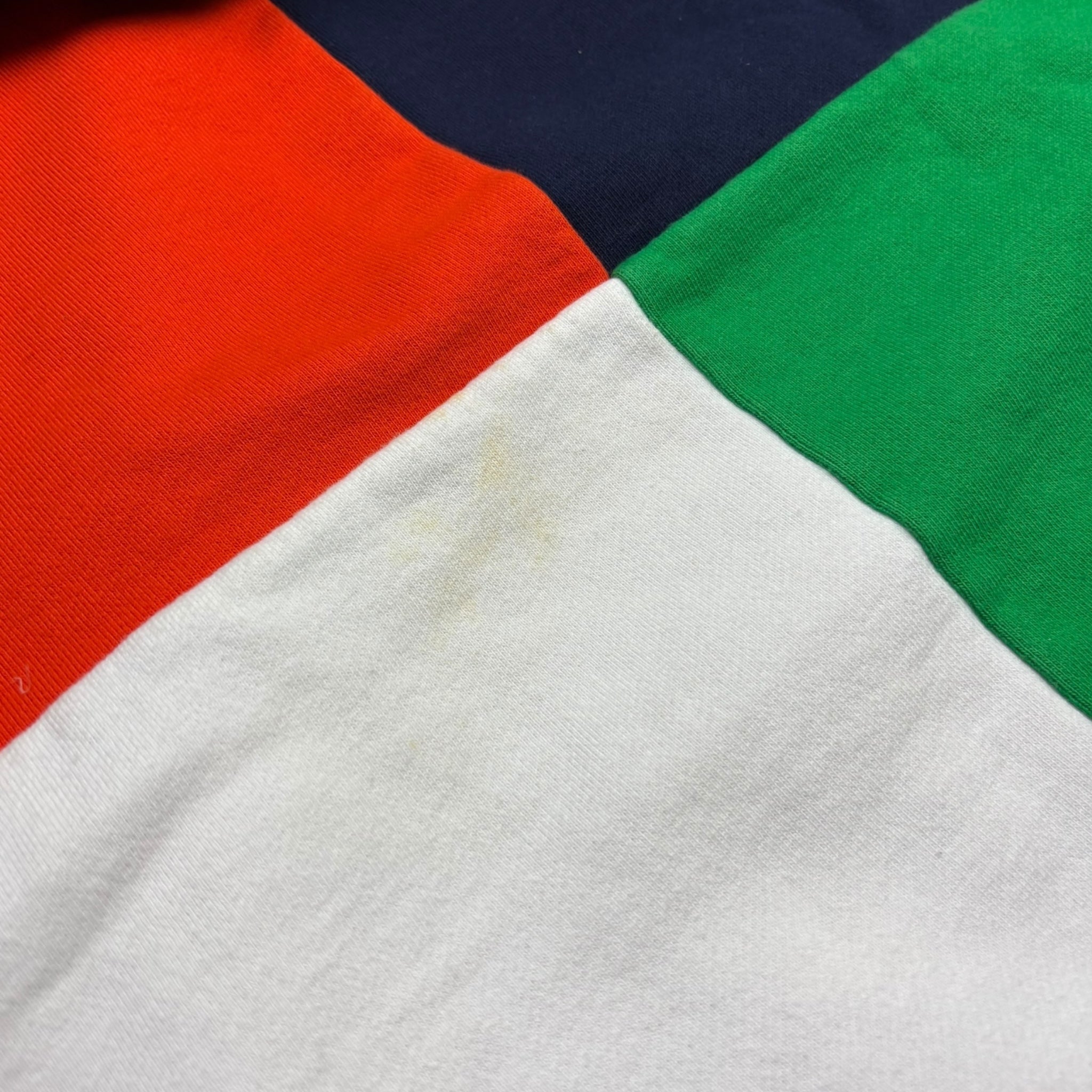 Vintage Polo Ralph Lauren Colour Block Hoodie