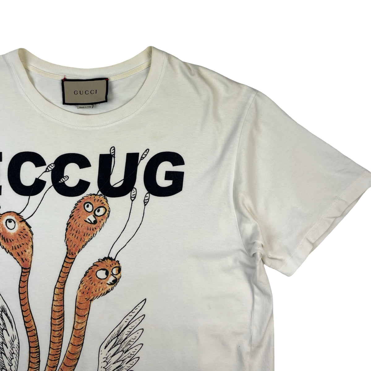 Gucci Freya Hartas "ICCUG" T-Shirt
