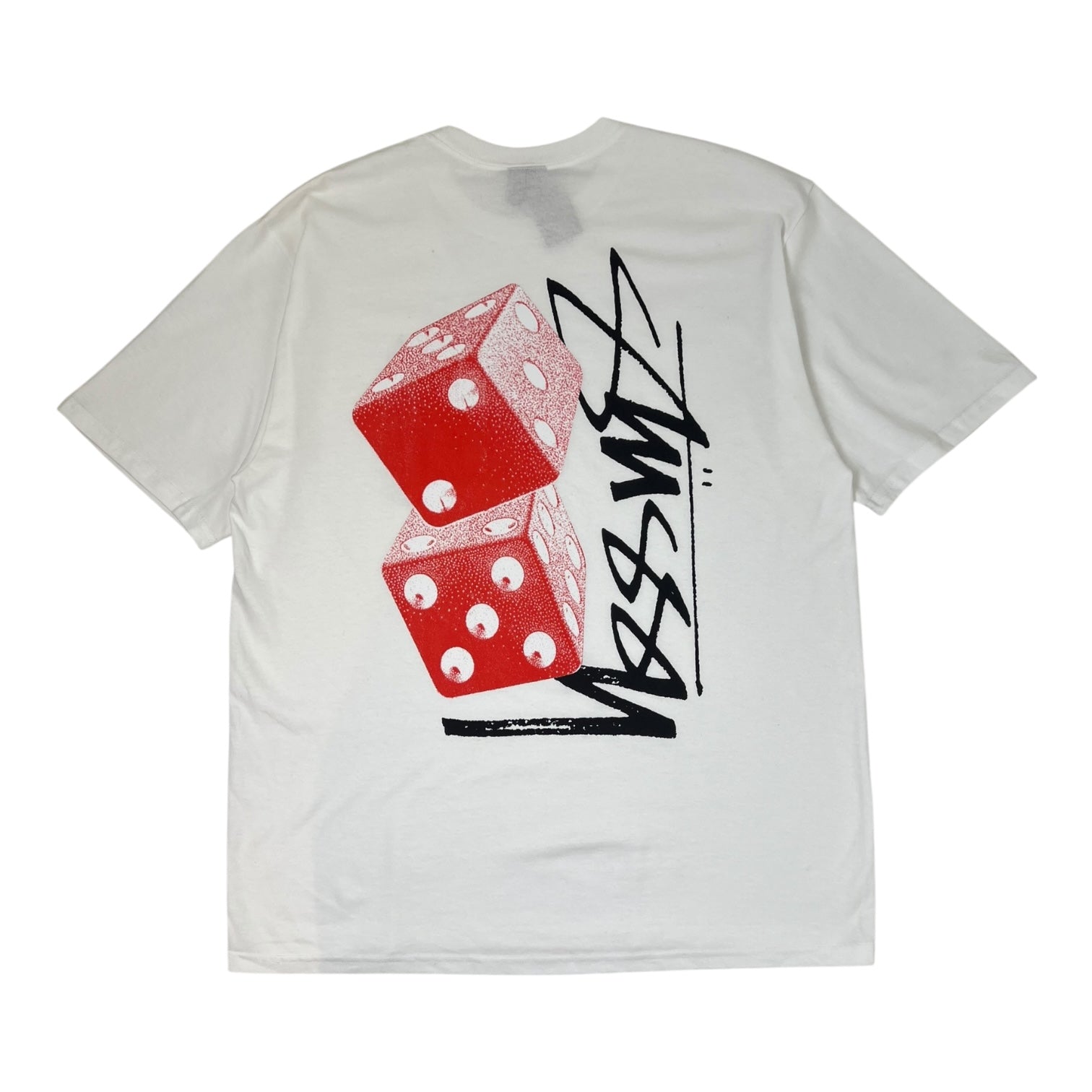 Stussy Tall Dice T-Shirt White