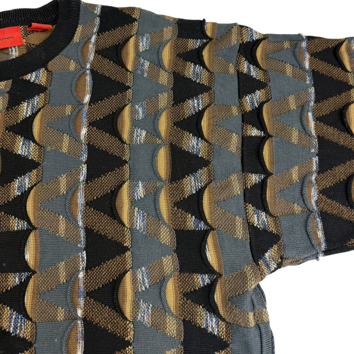 Vintage J.Simon 3D Knit Sweater Brown