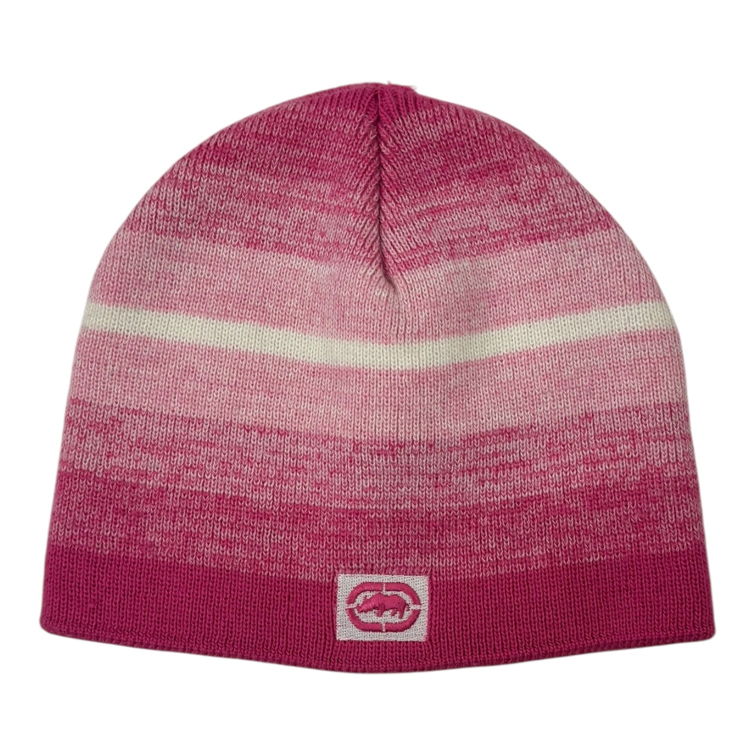 Vintage Y2K Ecko Unltd Striped Skullcap Pink