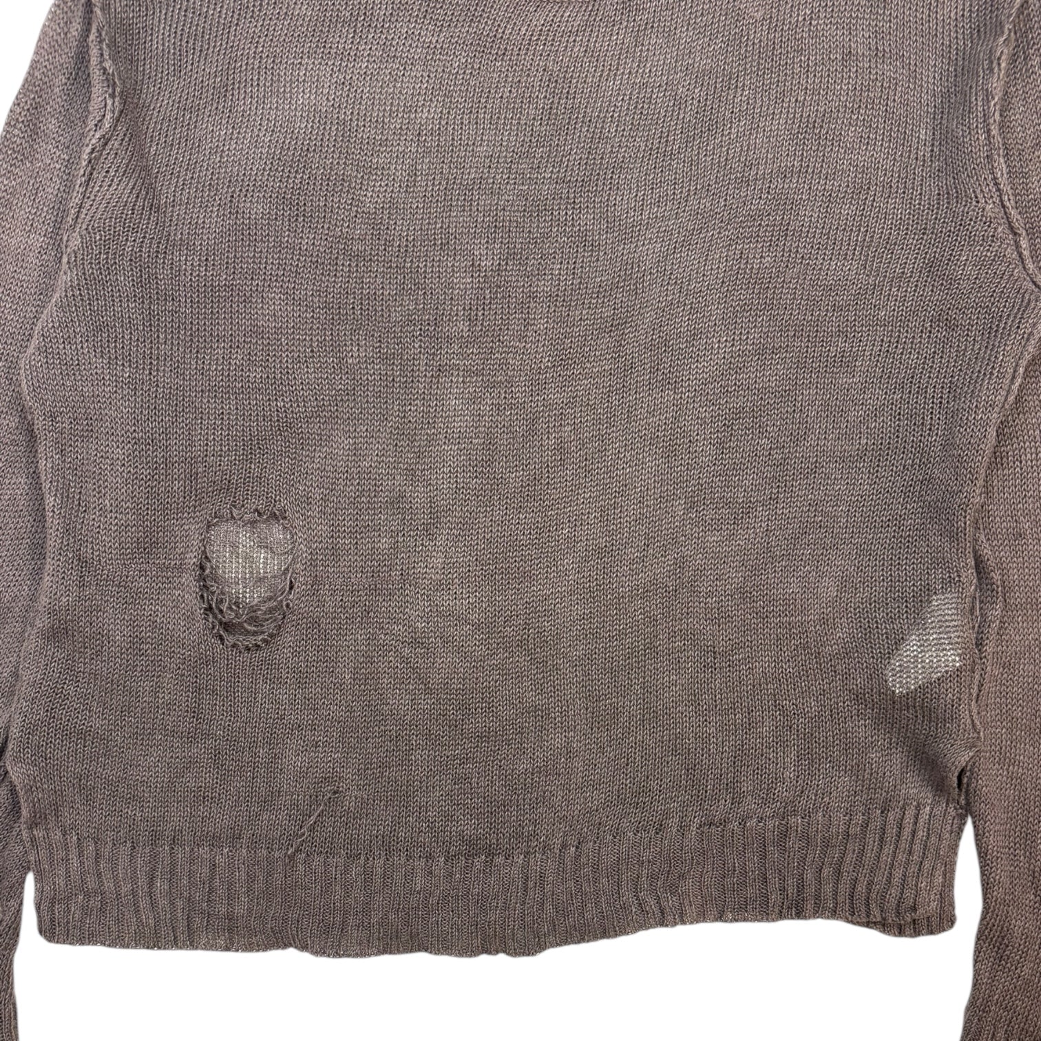 Our Legacy Acre Linen Sweater Brown