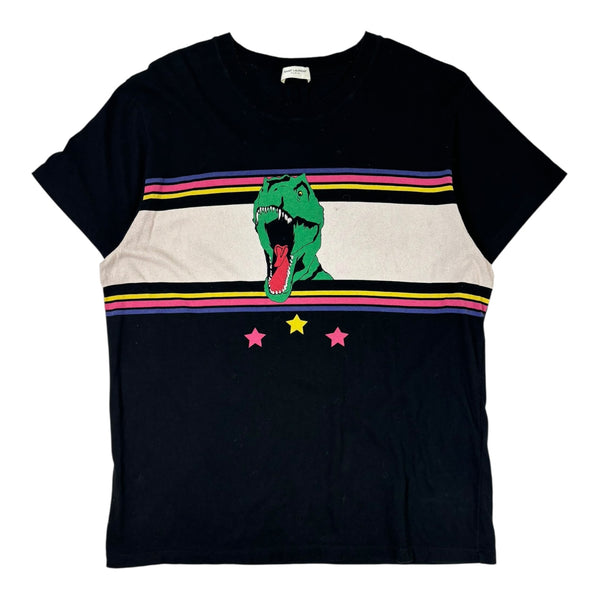 Saint Laurent SS16 T-Rex T-Shirt Black