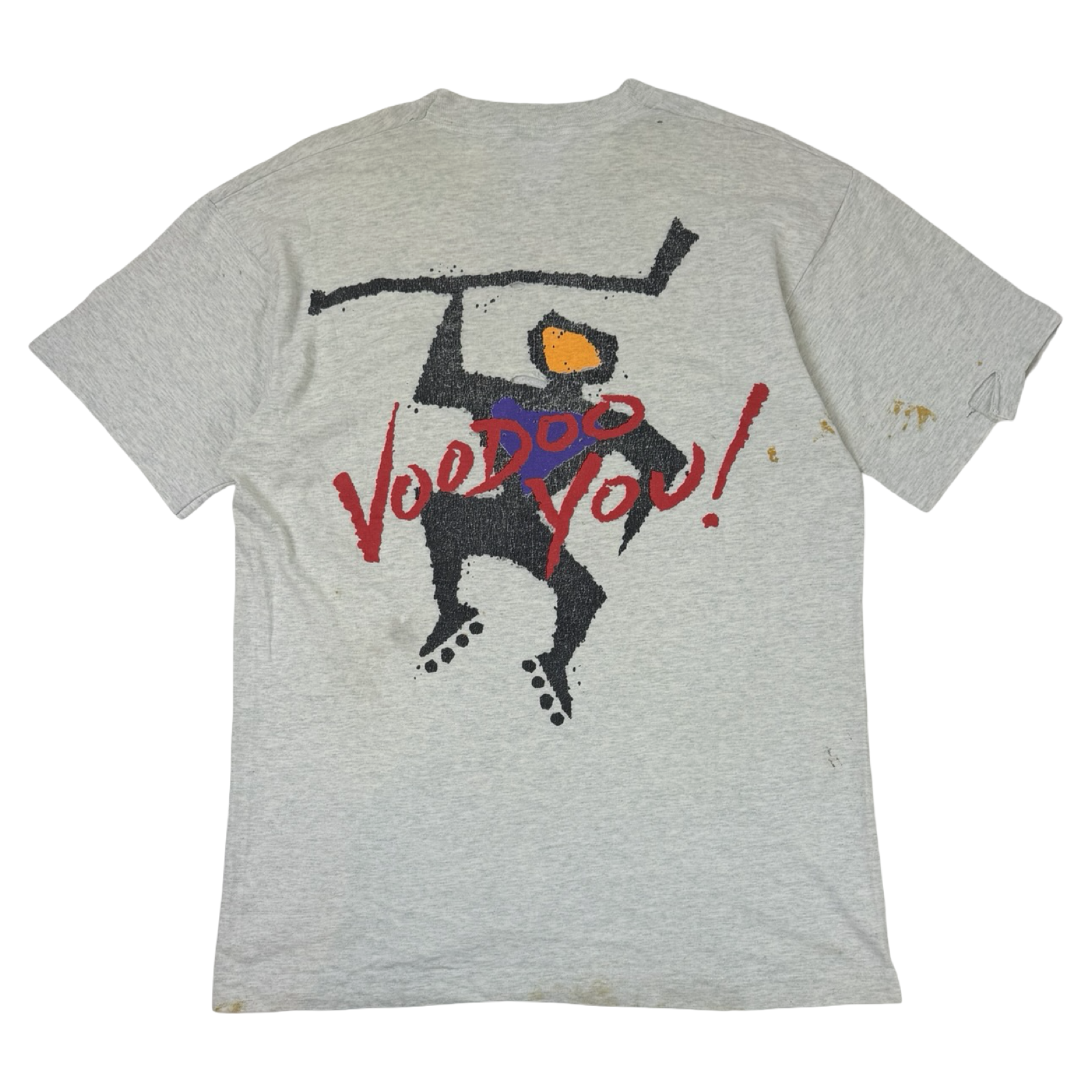 Vintage 1990s Vancouver VooDoo T-Shirt Grey