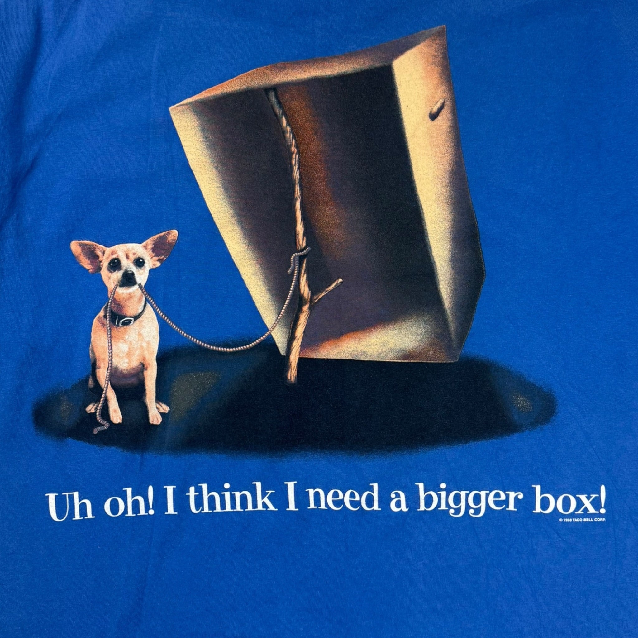 1998 Taco Bell Chihuahua “Here Lizard…” T-Shirt