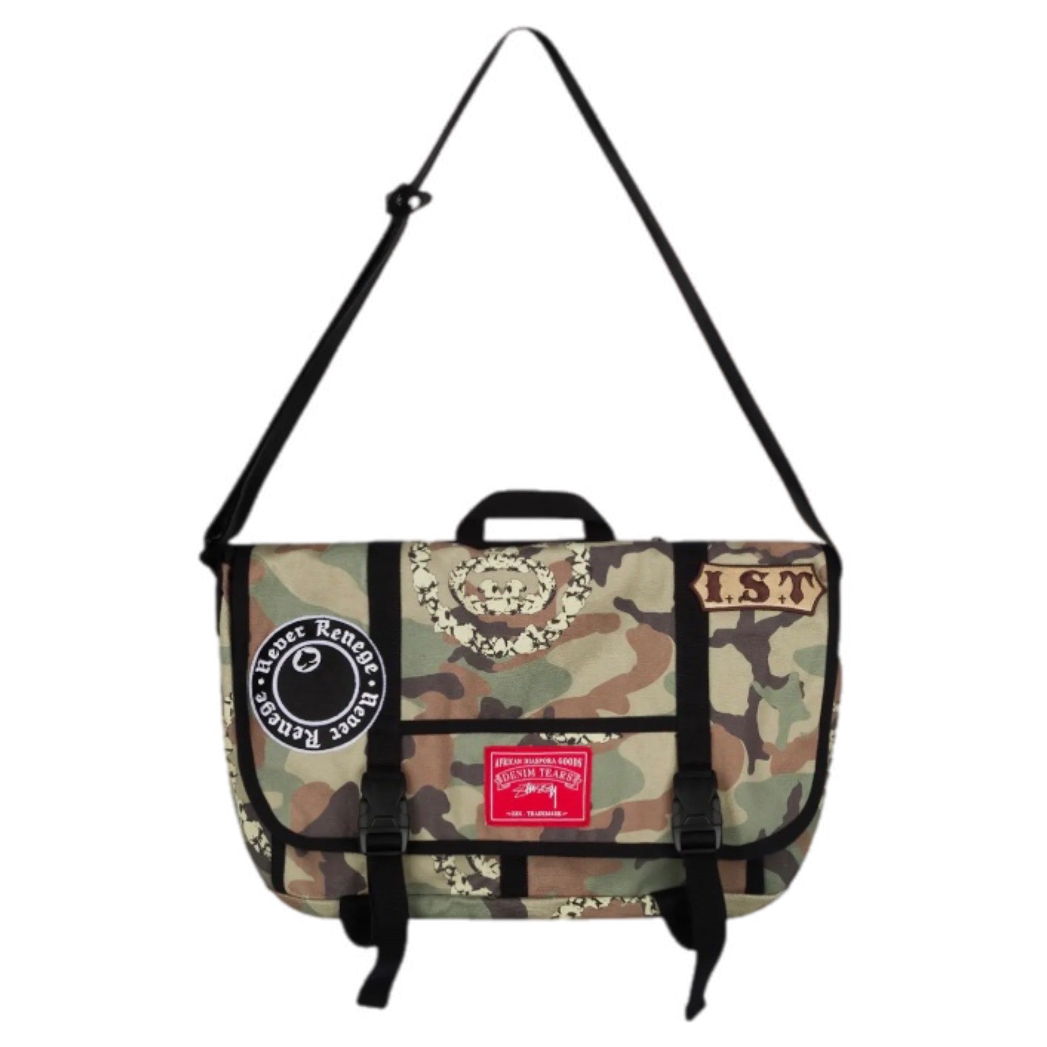 Stussy x Denim Tears Messenger Bag Camo