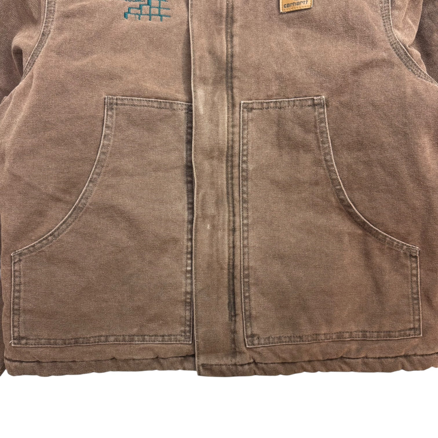 Vintage Carhartt Arctic Jacket Faded Brown