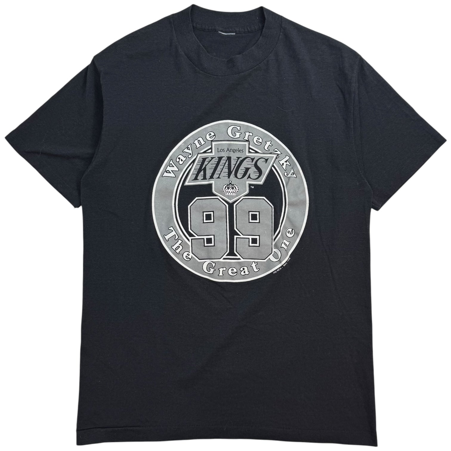 Vintage Los Angeles Wayne Gretzky The Great One Tee Black