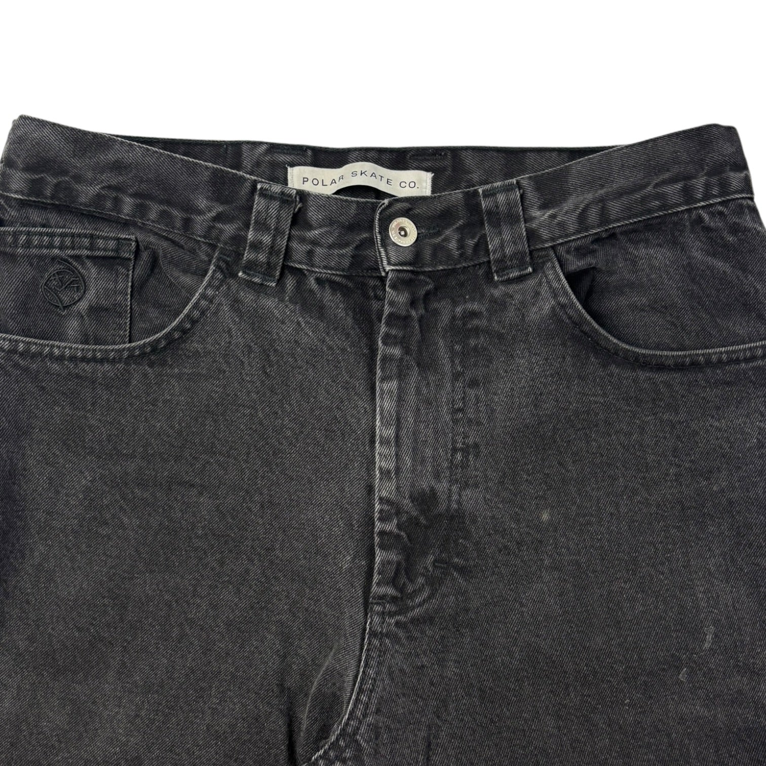 Polar Skate Co. Big Boy Baggy Jeans Washed Black