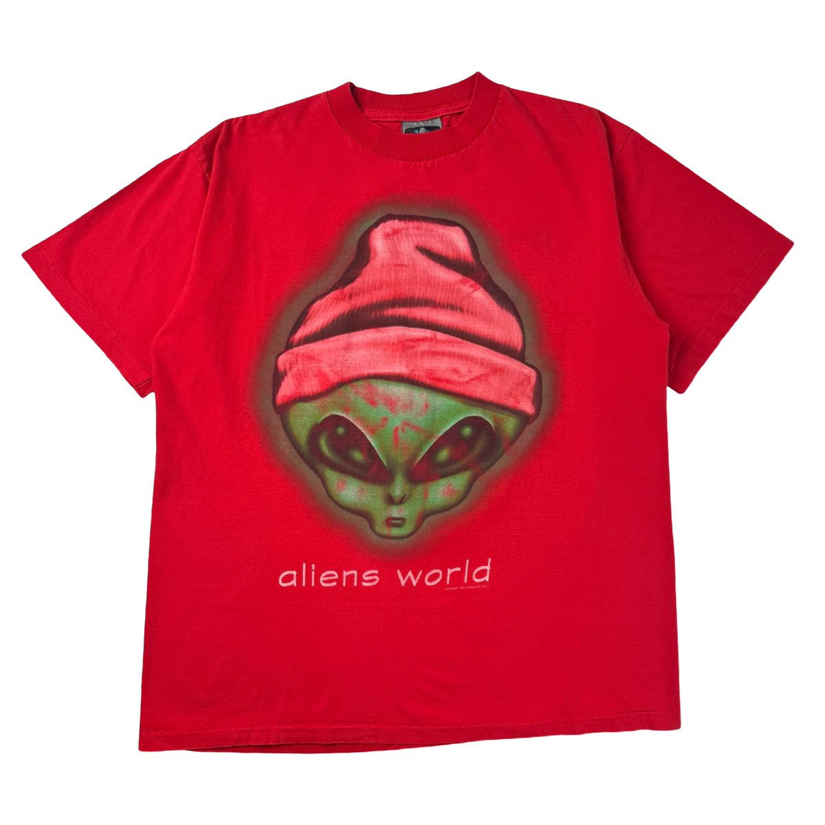 1996 Alien Workshop Aliens World Skate T-Shirt