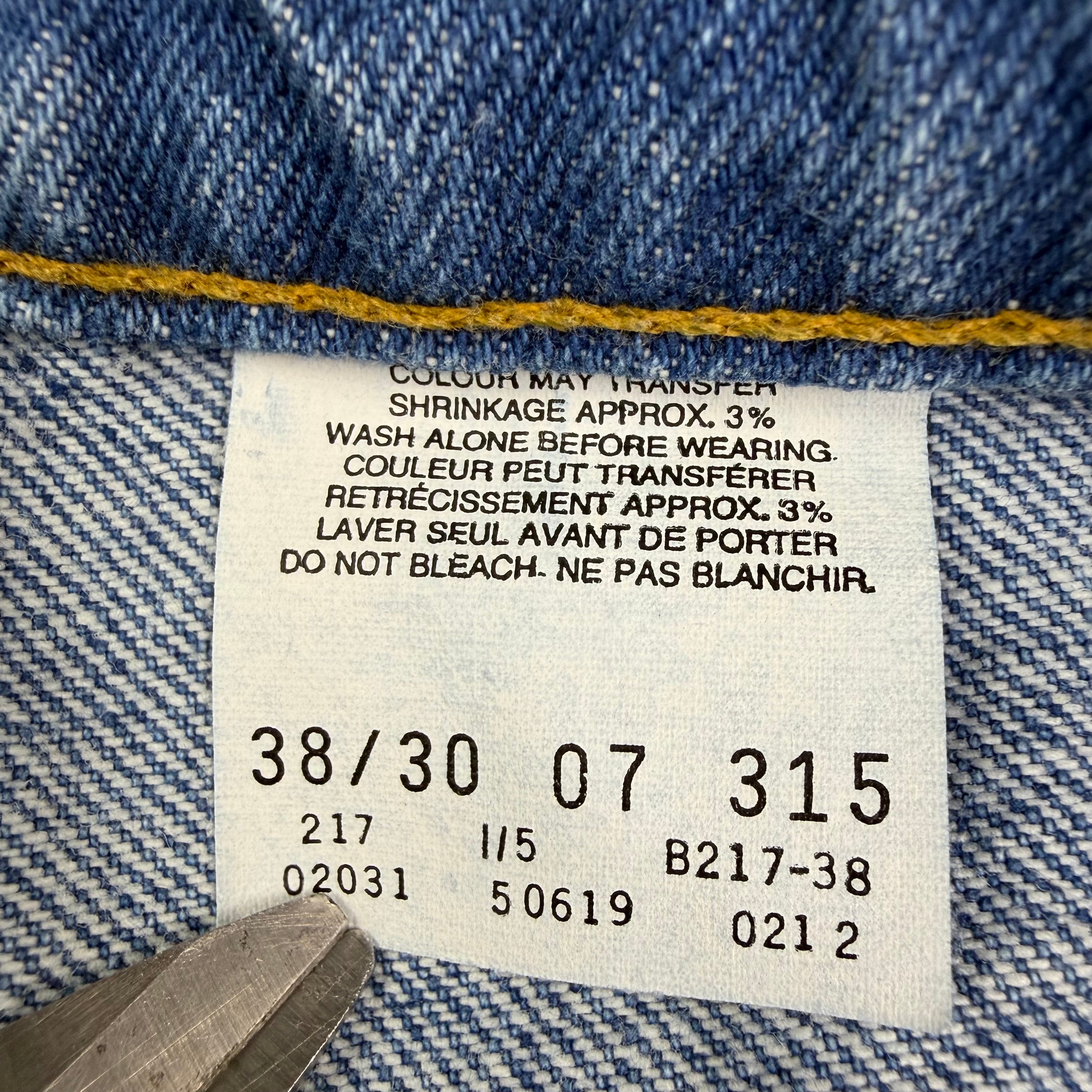 Vintage Levi’s 619 Denim Jeans Blue