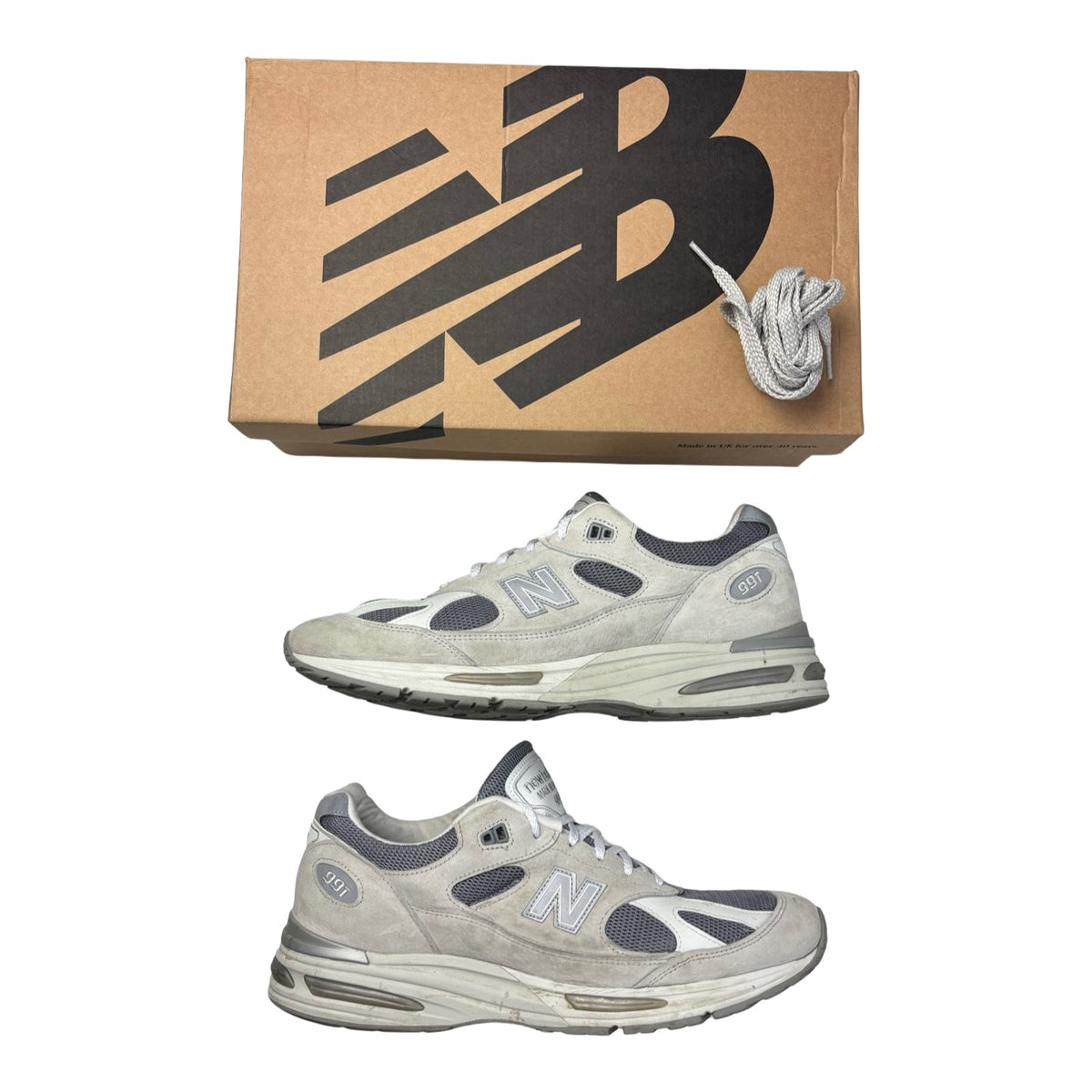 New Balance 991v2 MiUK Nimbus Cloud (Used)