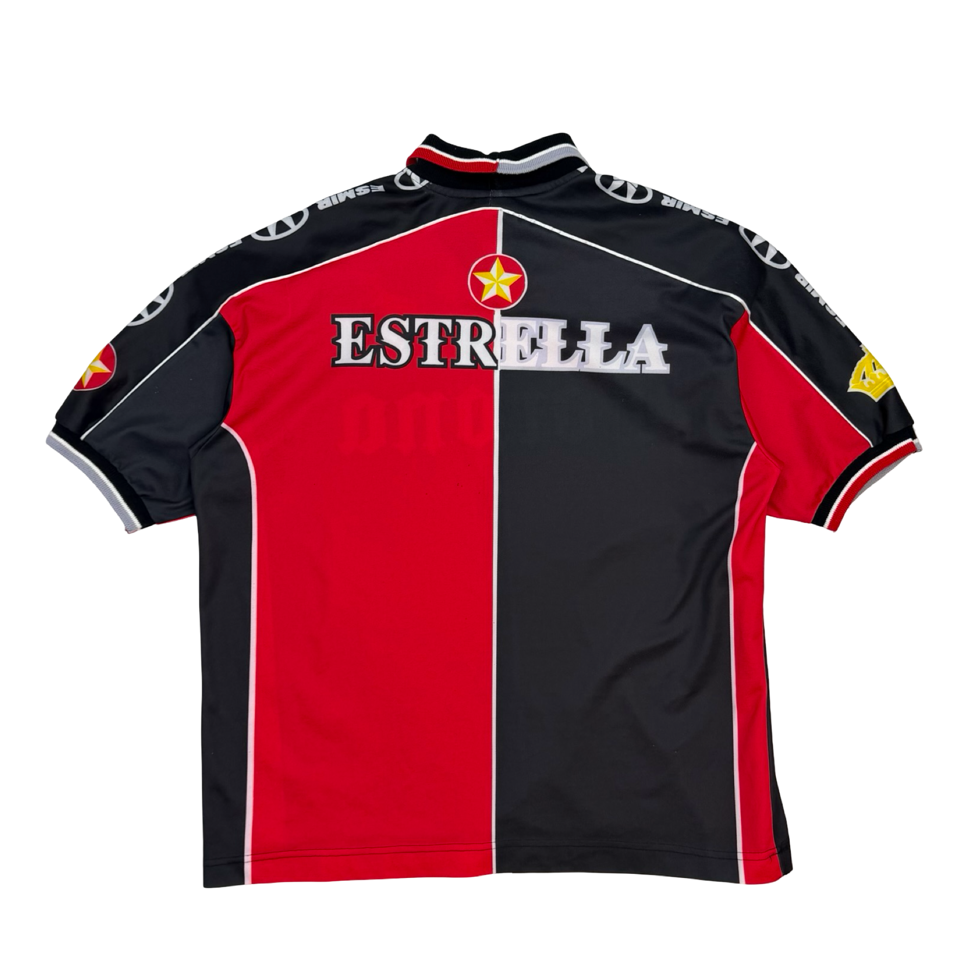 Vintage Atlas FC Home Jersey Black/Red