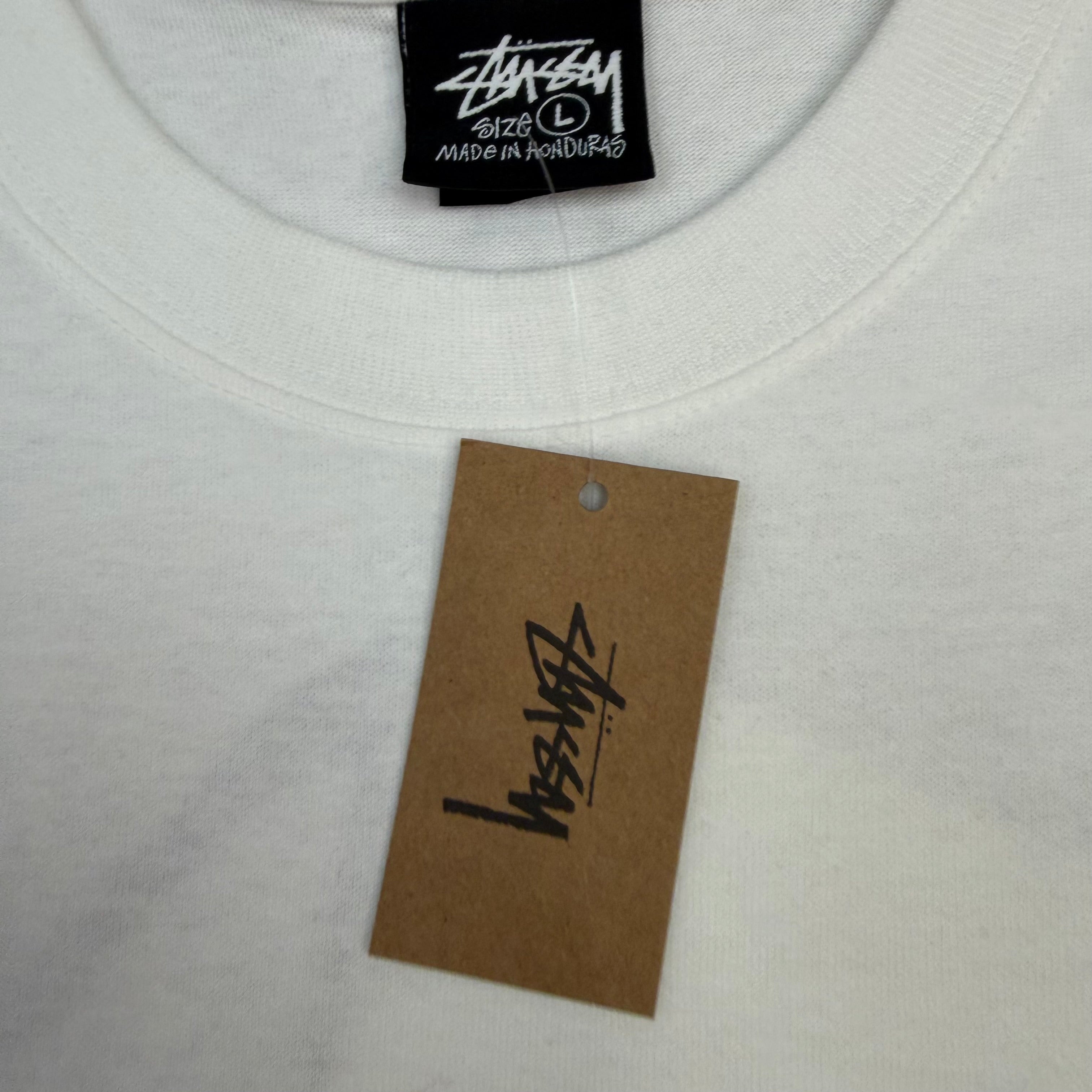 Stussy Tall Dice Tee White