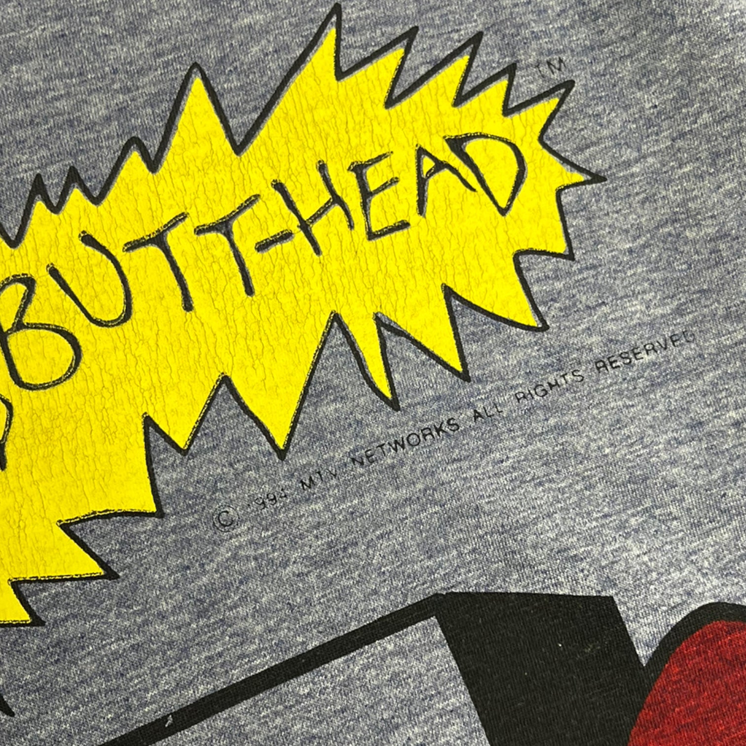 1994 Beavis And Butthead MTV Promo Tee Shirt