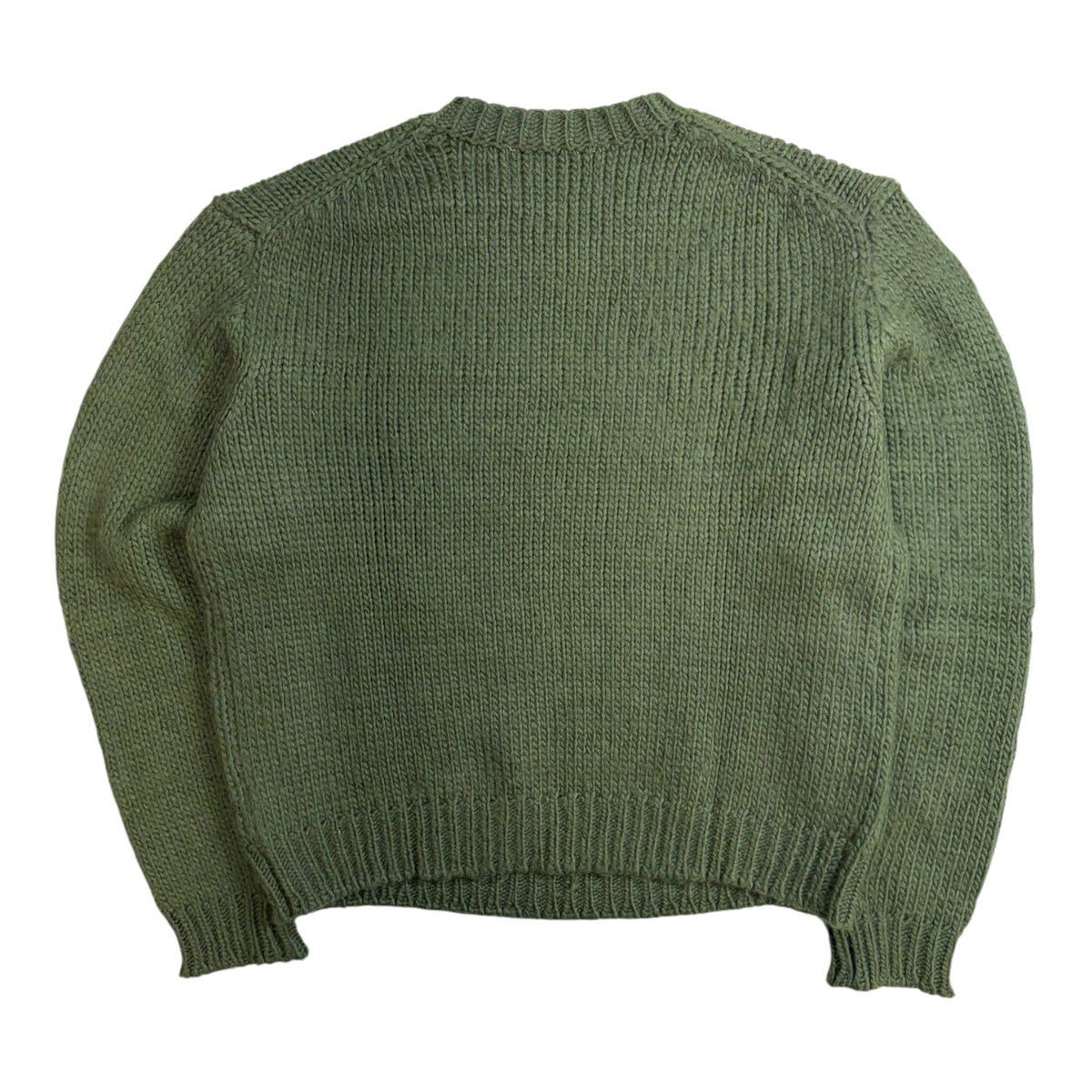 Vuja De Low Gauge Knit Sweater Moss