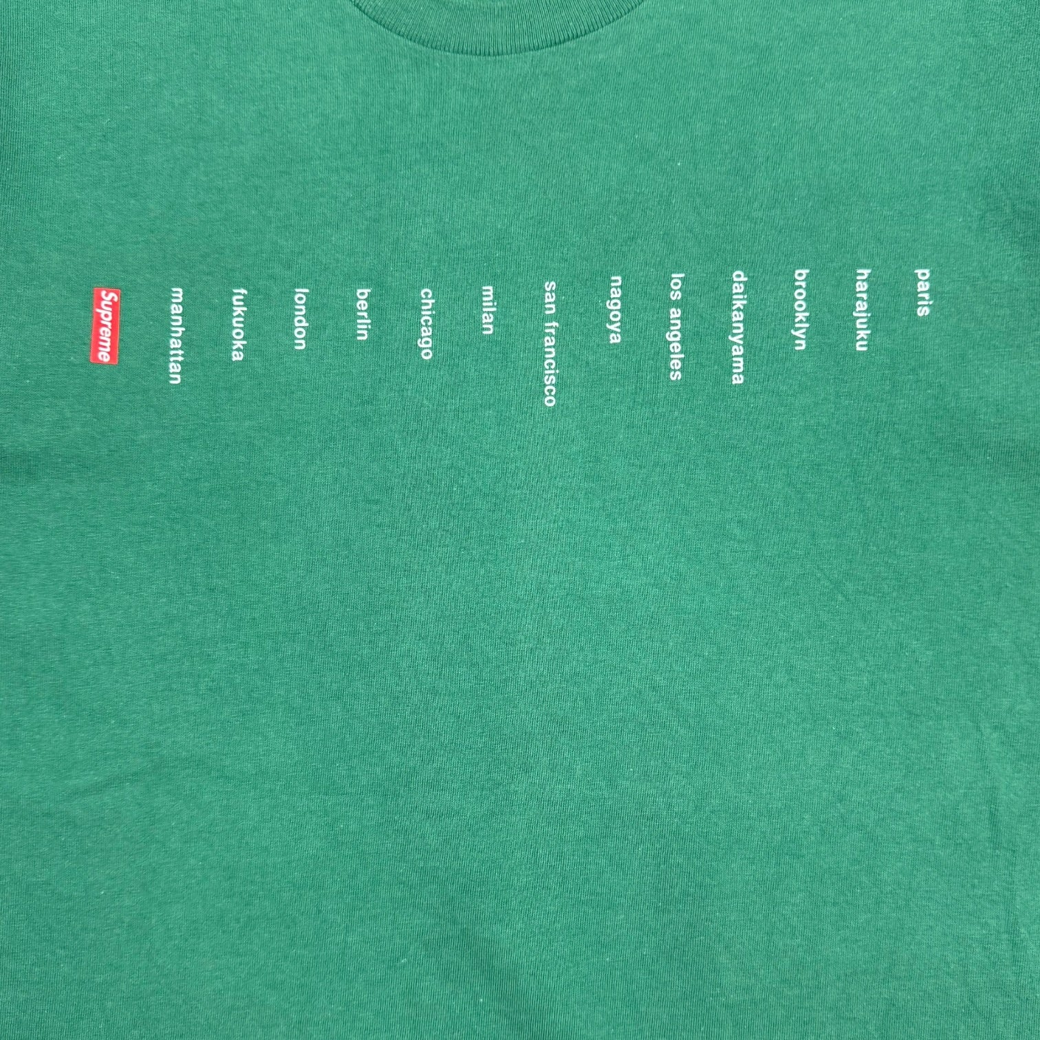 Supreme Locations Tee Green