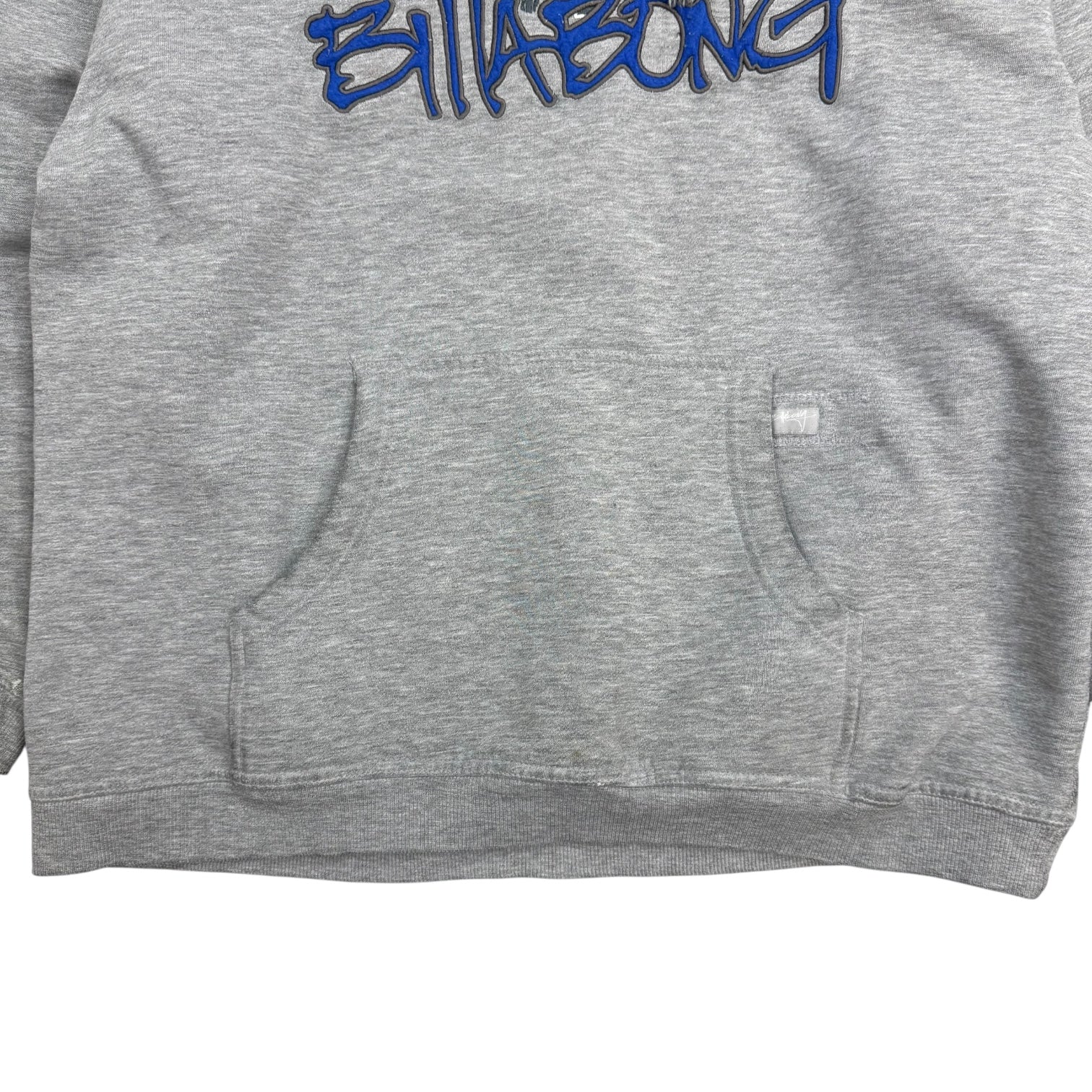 Vintage Billabong Spell Out Hoodie Grey