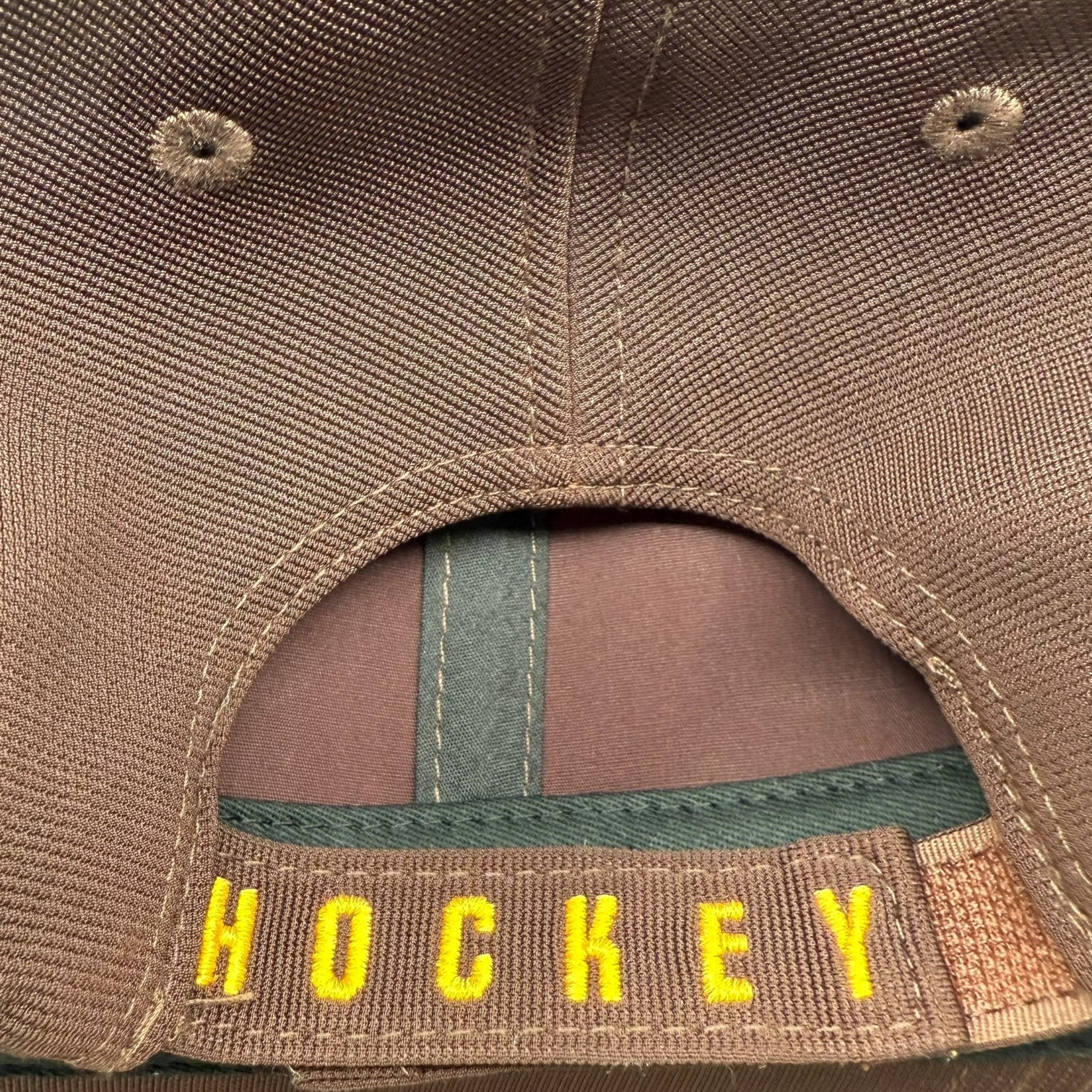 Hockey Bucket Boy Hat Brown